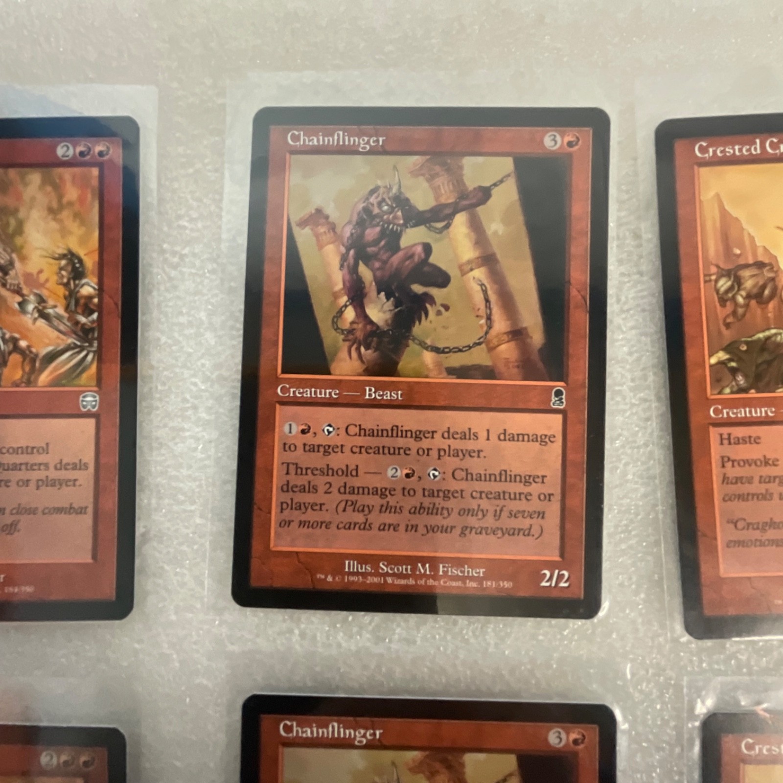 Magic the Gathering MTG Lot of 20 Red Mixed MMQ ODY LGN ONS 8ED - Image 9