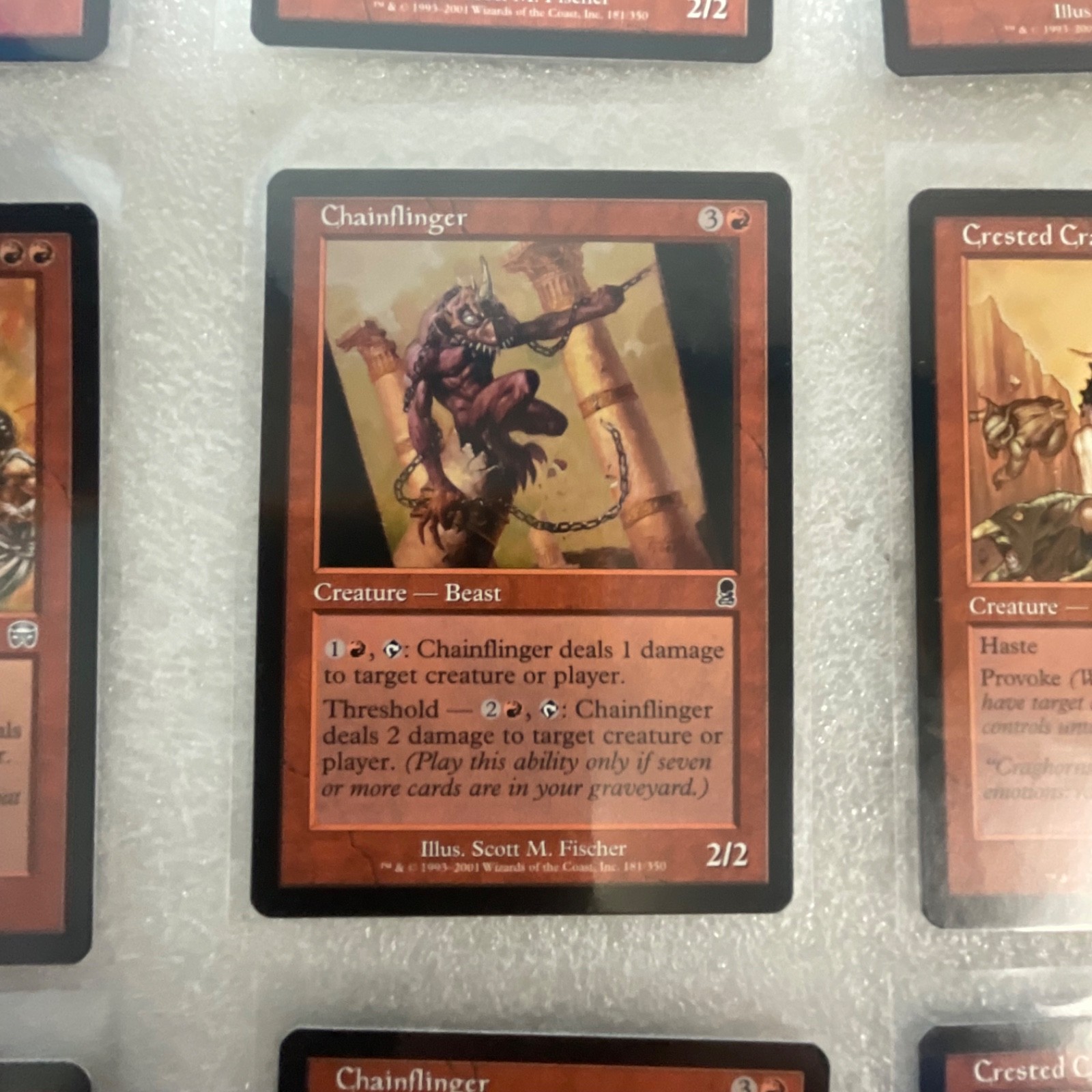 Magic the Gathering MTG Lot of 20 Red Mixed MMQ ODY LGN ONS 8ED - Image 8