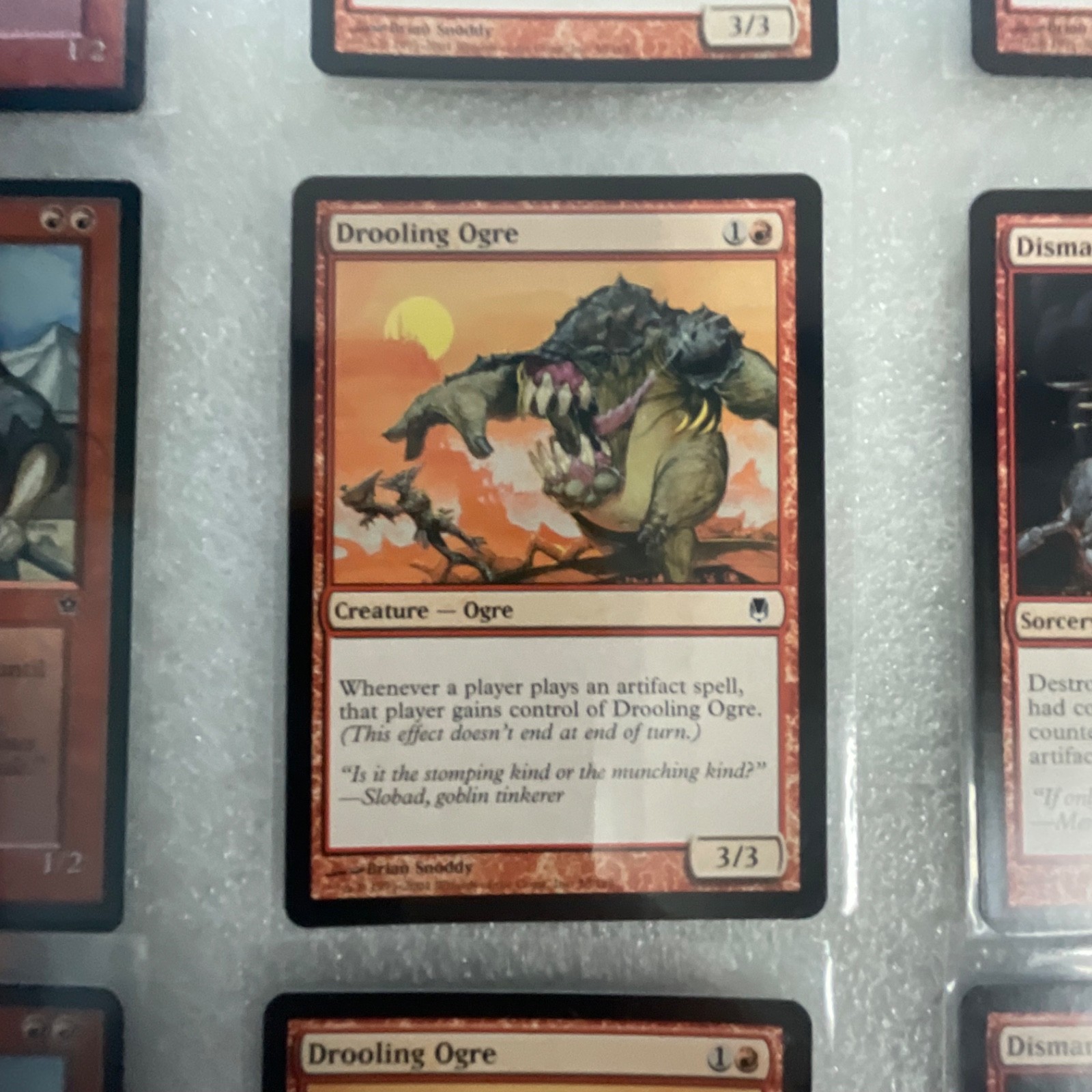 MTG Magic the Gathering Lot of 20 Red Darksteel Mirrodin ODY FEM - Image 8