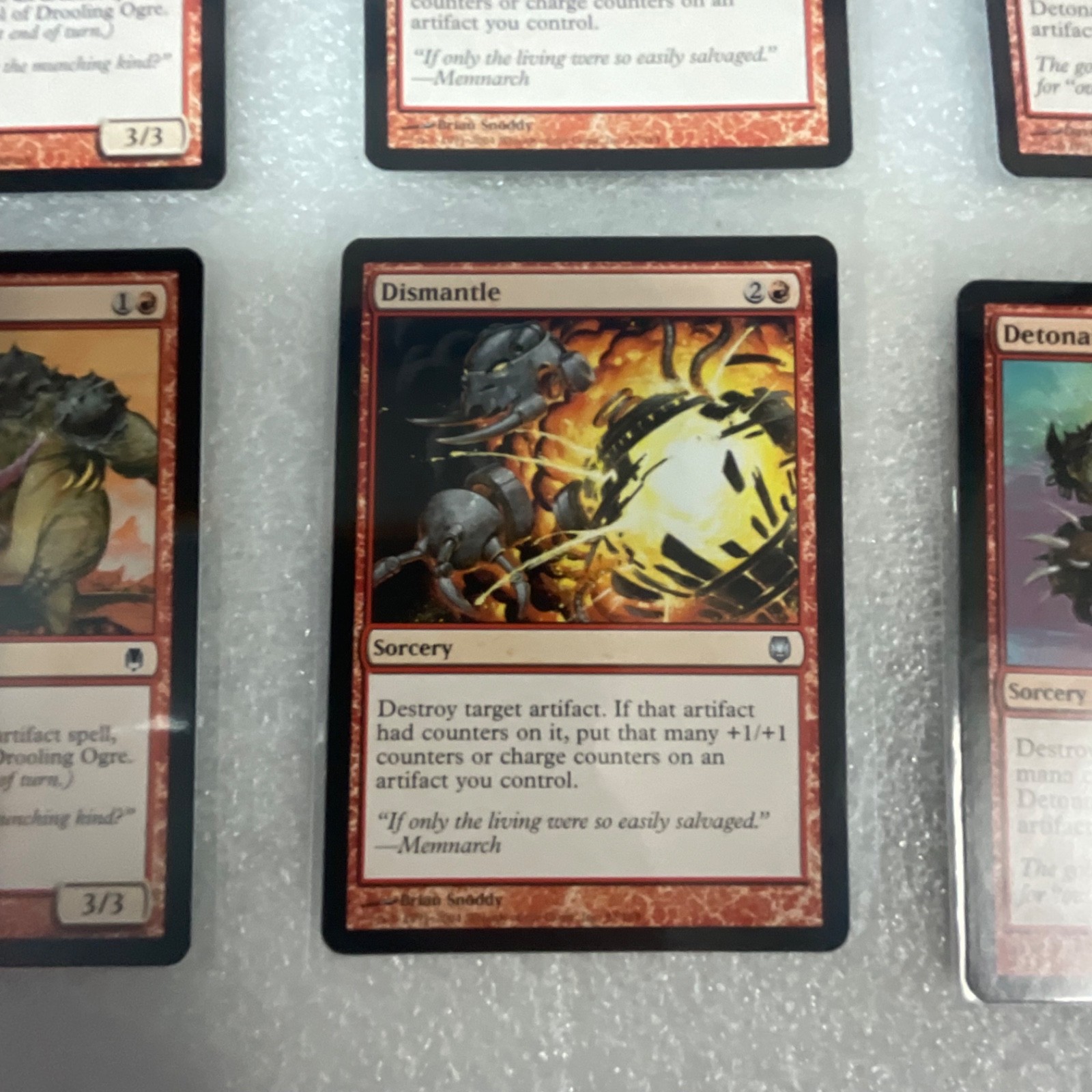MTG Magic the Gathering Lot of 20 Red Darksteel Mirrodin ODY FEM - Image 13