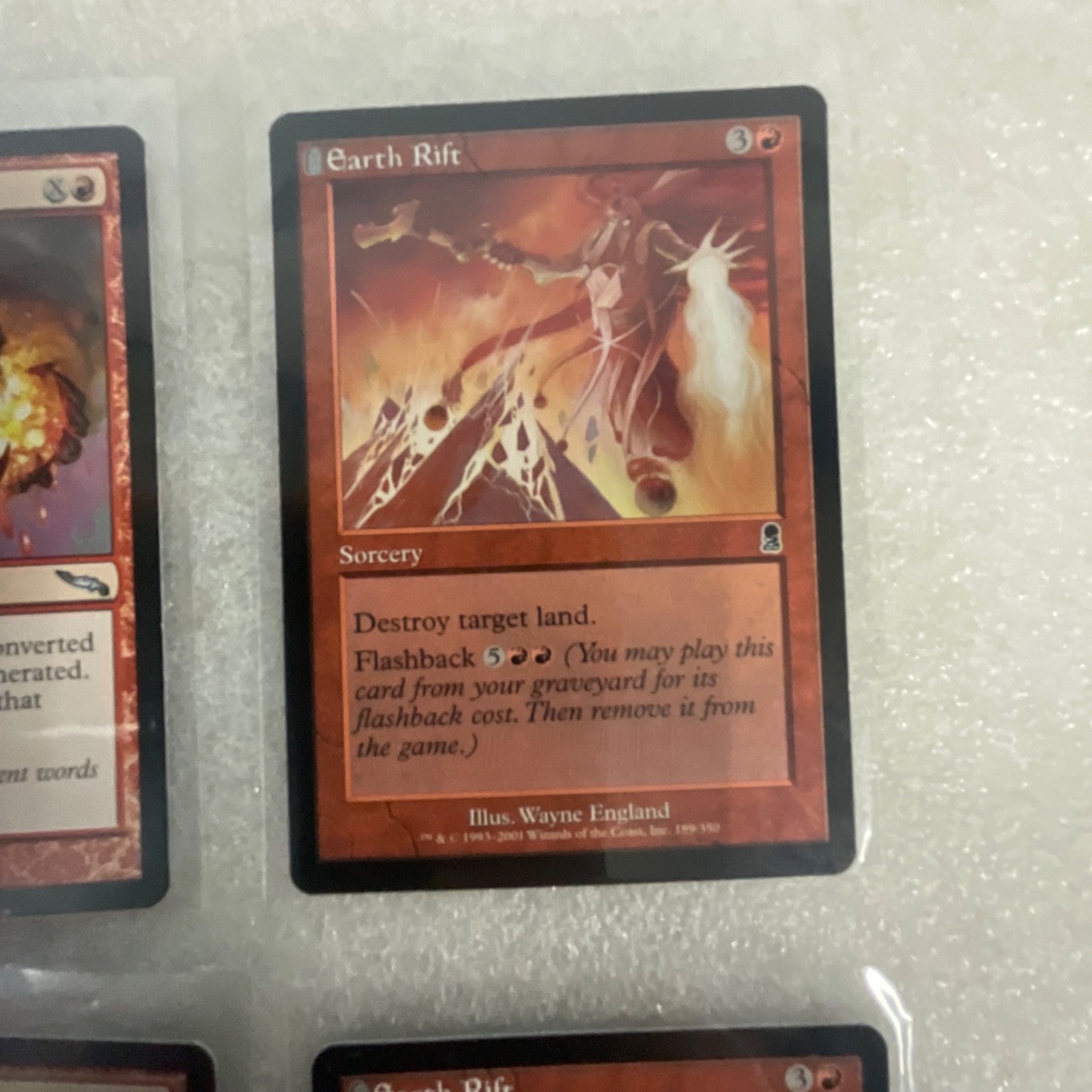 MTG Magic the Gathering Lot of 20 Red Darksteel Mirrodin ODY FEM - Image 18