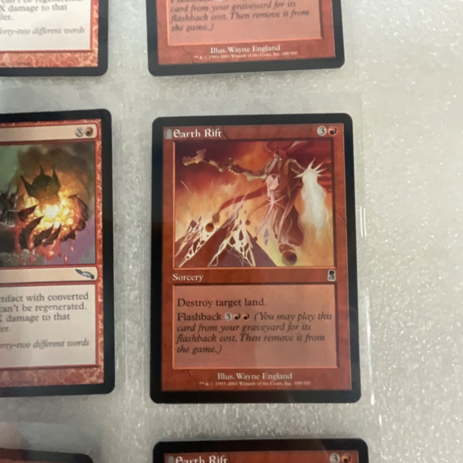 MTG Magic the Gathering Lot of 20 Red Darksteel Mirrodin ODY FEM - Image 21