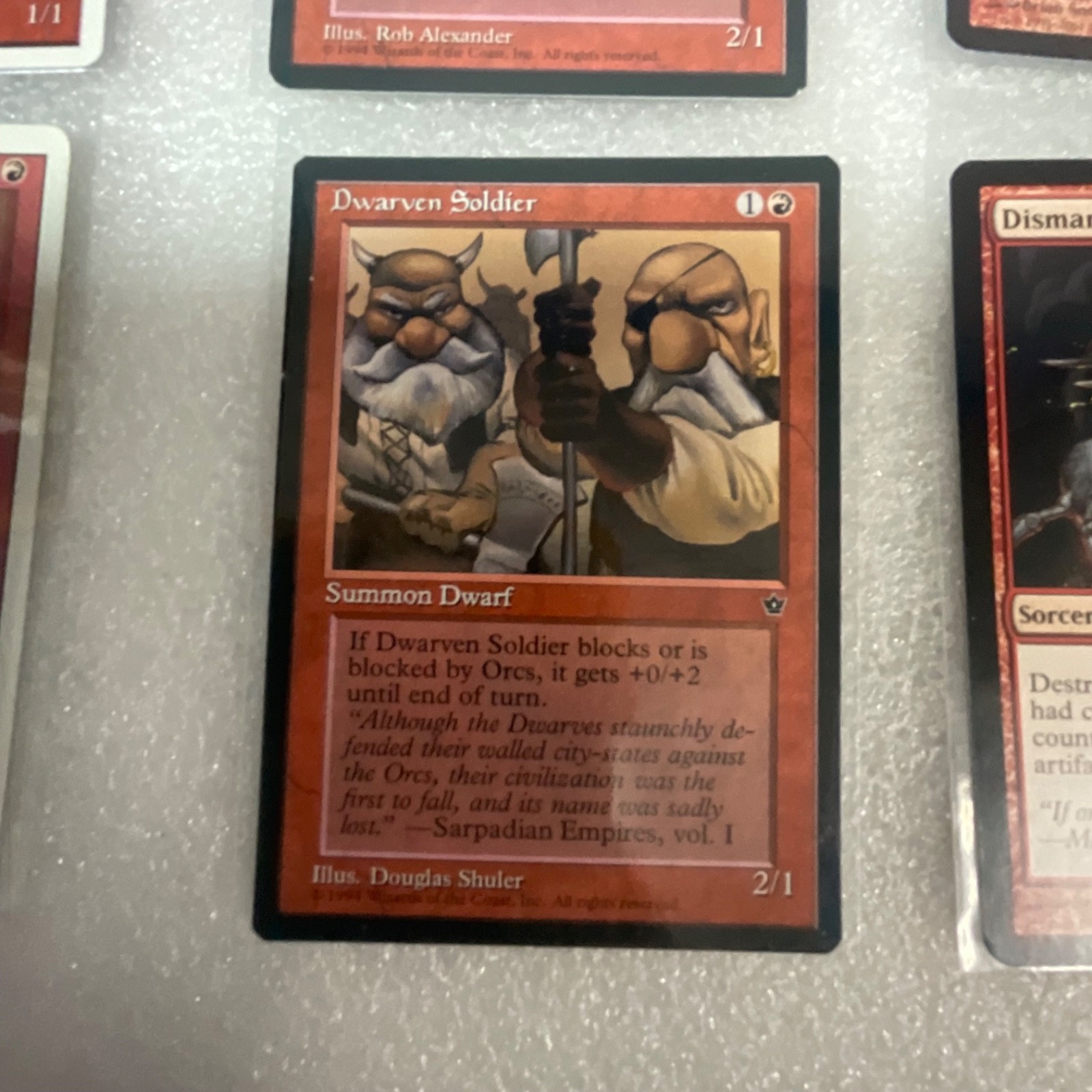 Magic the Gathering MTG Lot of 20 Red Revised & Mirrodin Darksteel - Image 6