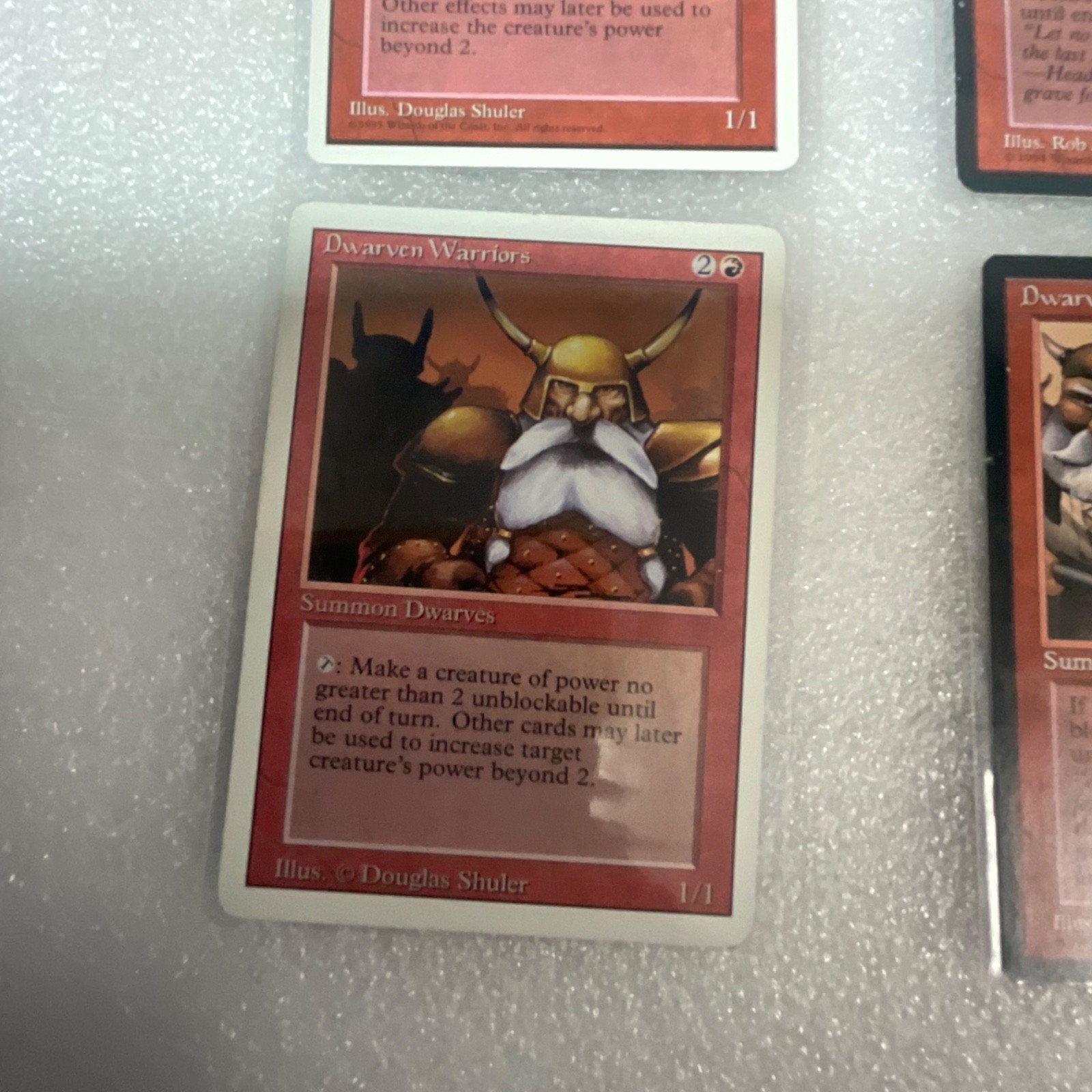 Magic the Gathering MTG Lot of 20 Red Revised & Mirrodin Darksteel - Image 5