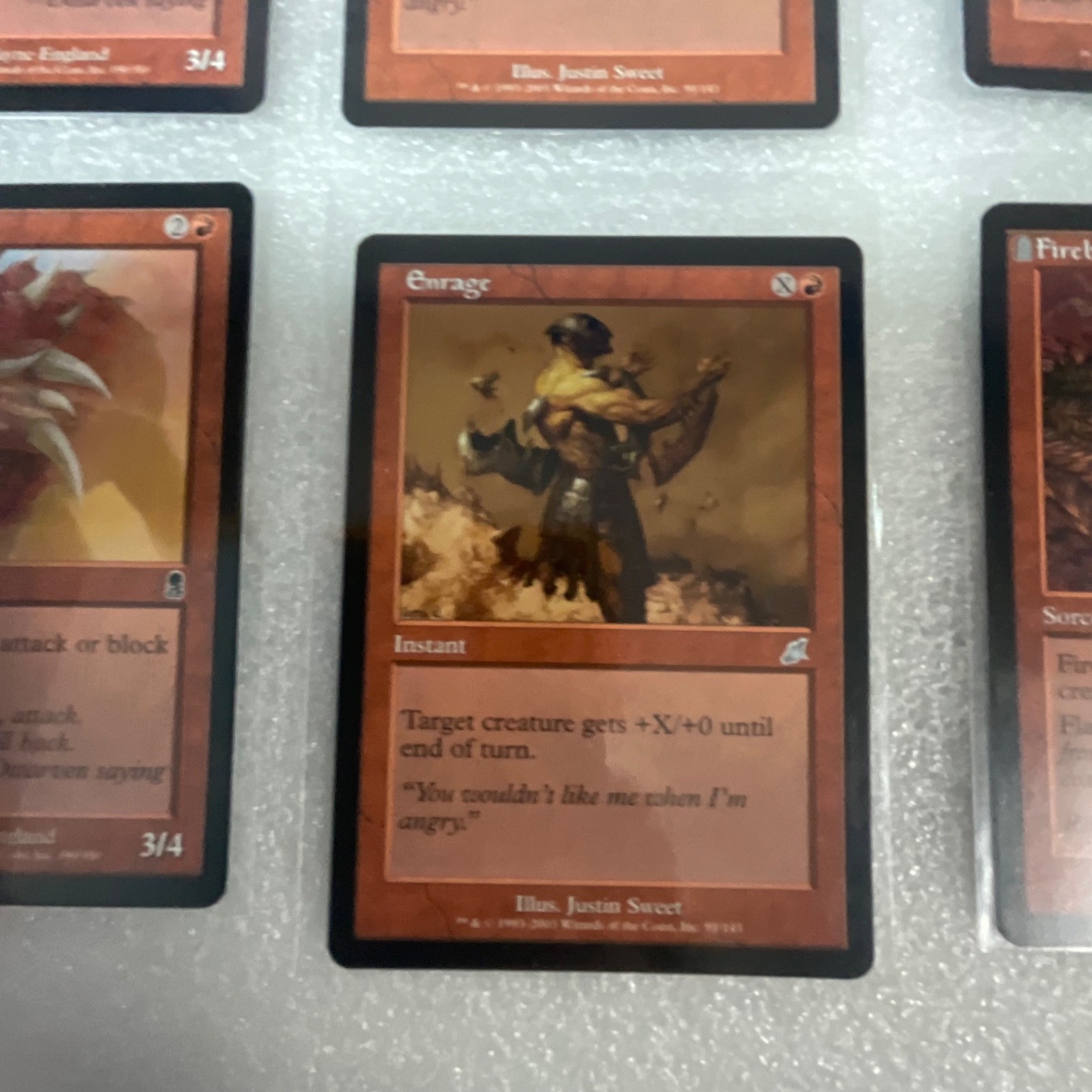 MTG Magic the Gathering Lot of 20 Red Odyssey Scourge Darksteel - Image 6
