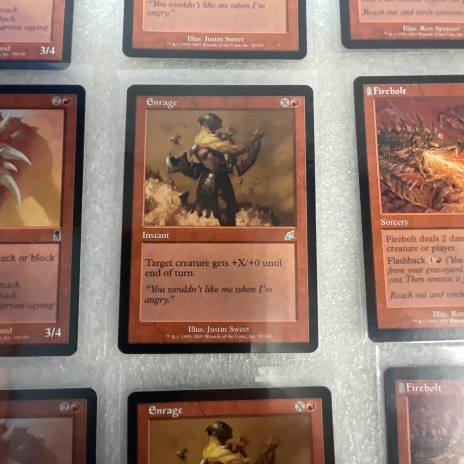 MTG Magic the Gathering Lot of 20 Red Odyssey Scourge Darksteel - Image 8