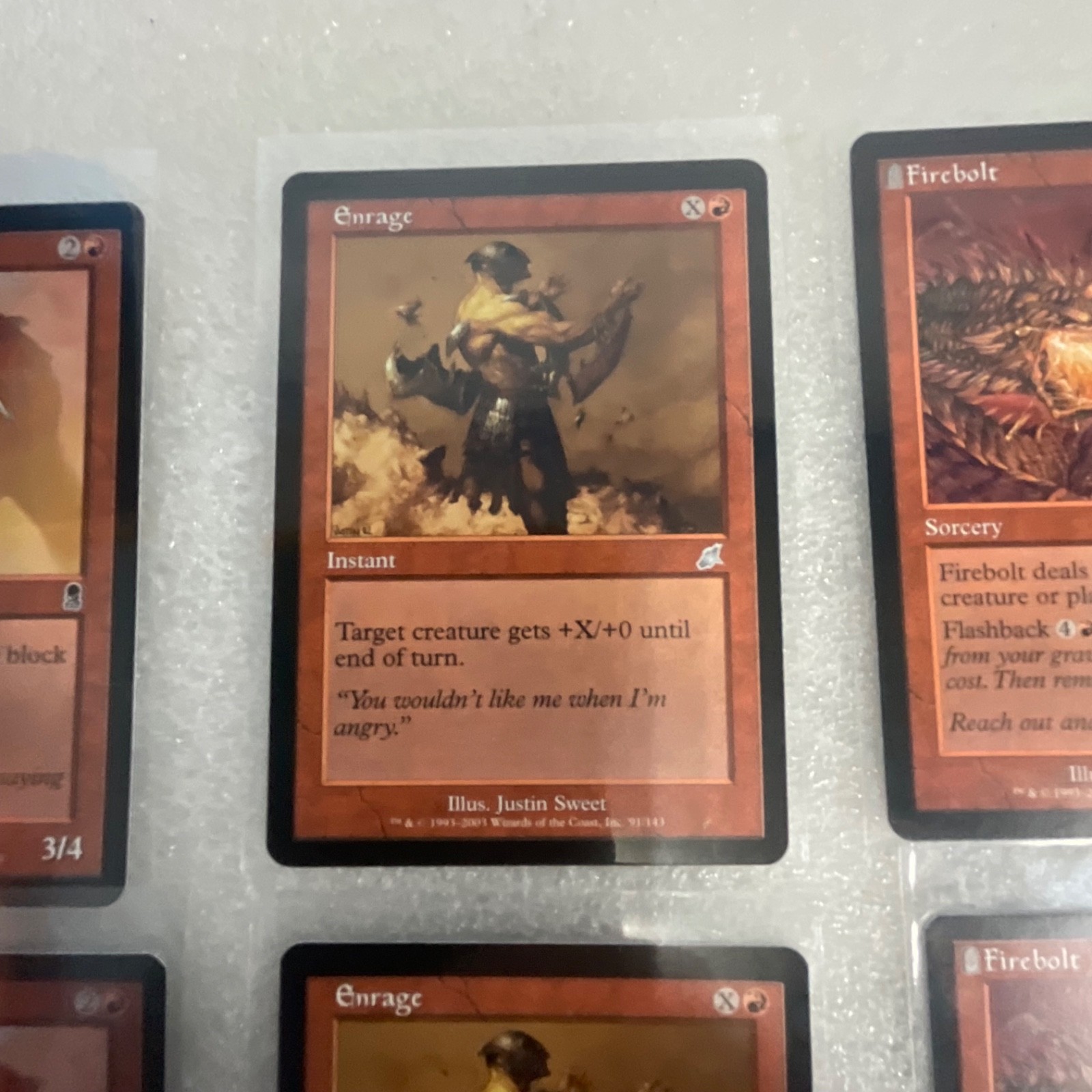 MTG Magic the Gathering Lot of 20 Red Odyssey Scourge Darksteel - Image 9