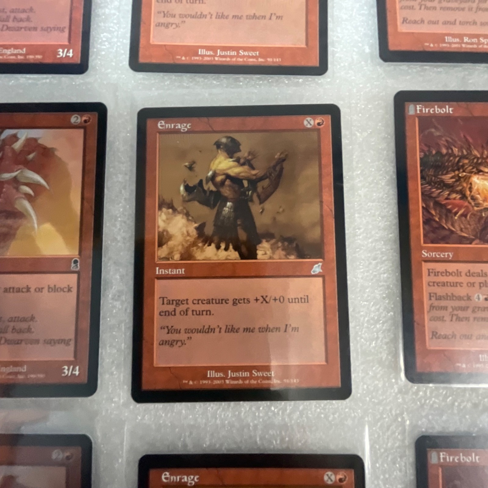 MTG Magic the Gathering Lot of 20 Red Odyssey Scourge Darksteel - Image 7