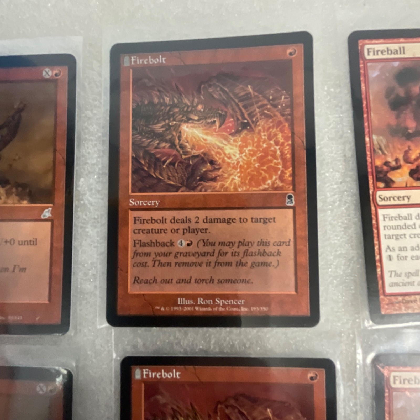 MTG Magic the Gathering Lot of 20 Red Odyssey Scourge Darksteel - Image 10