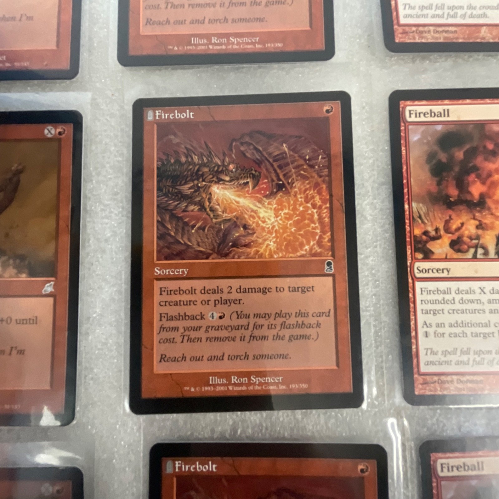 MTG Magic the Gathering Lot of 20 Red Odyssey Scourge Darksteel - Image 11
