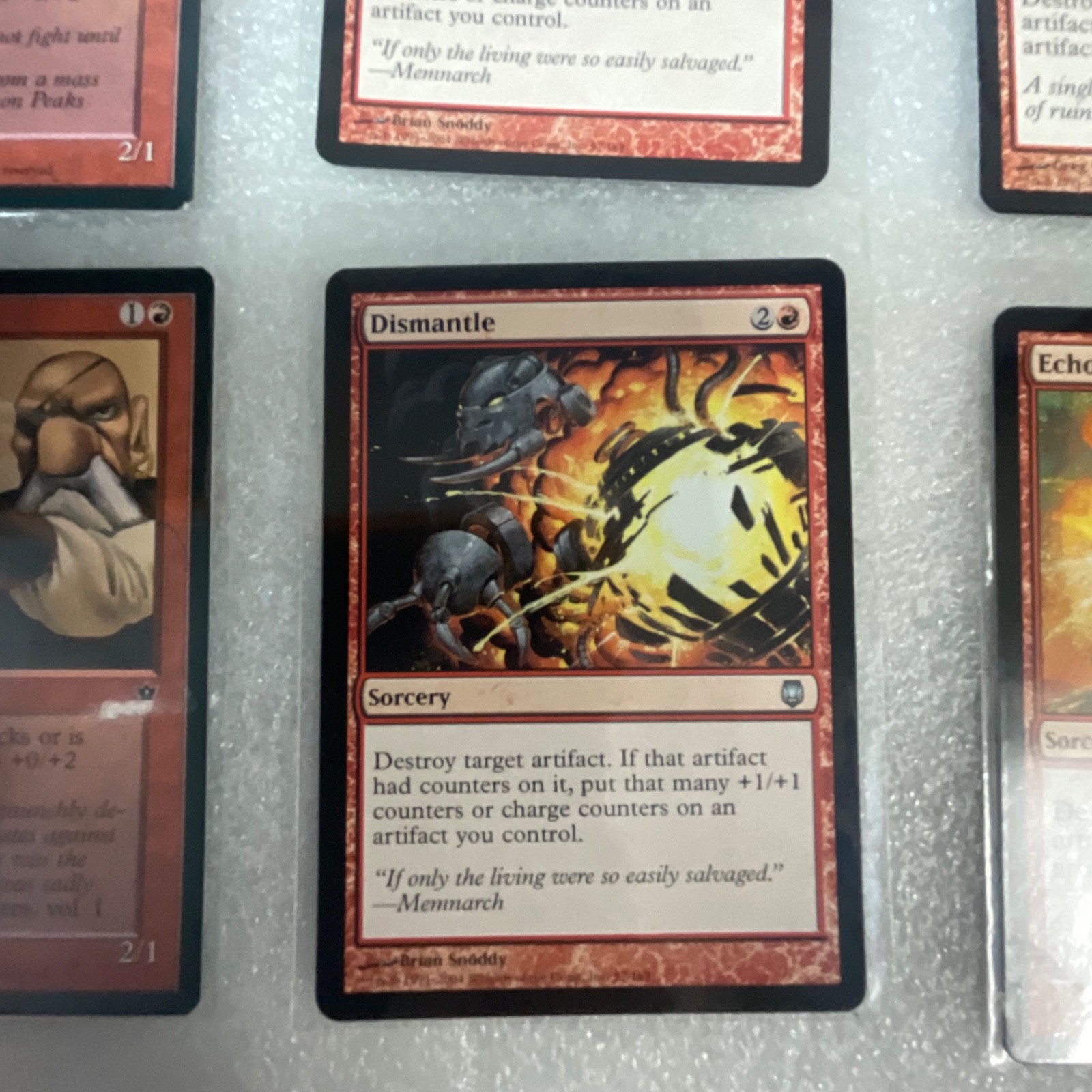 Magic the Gathering MTG Lot of 20 Red Revised & Mirrodin Darksteel - Image 13