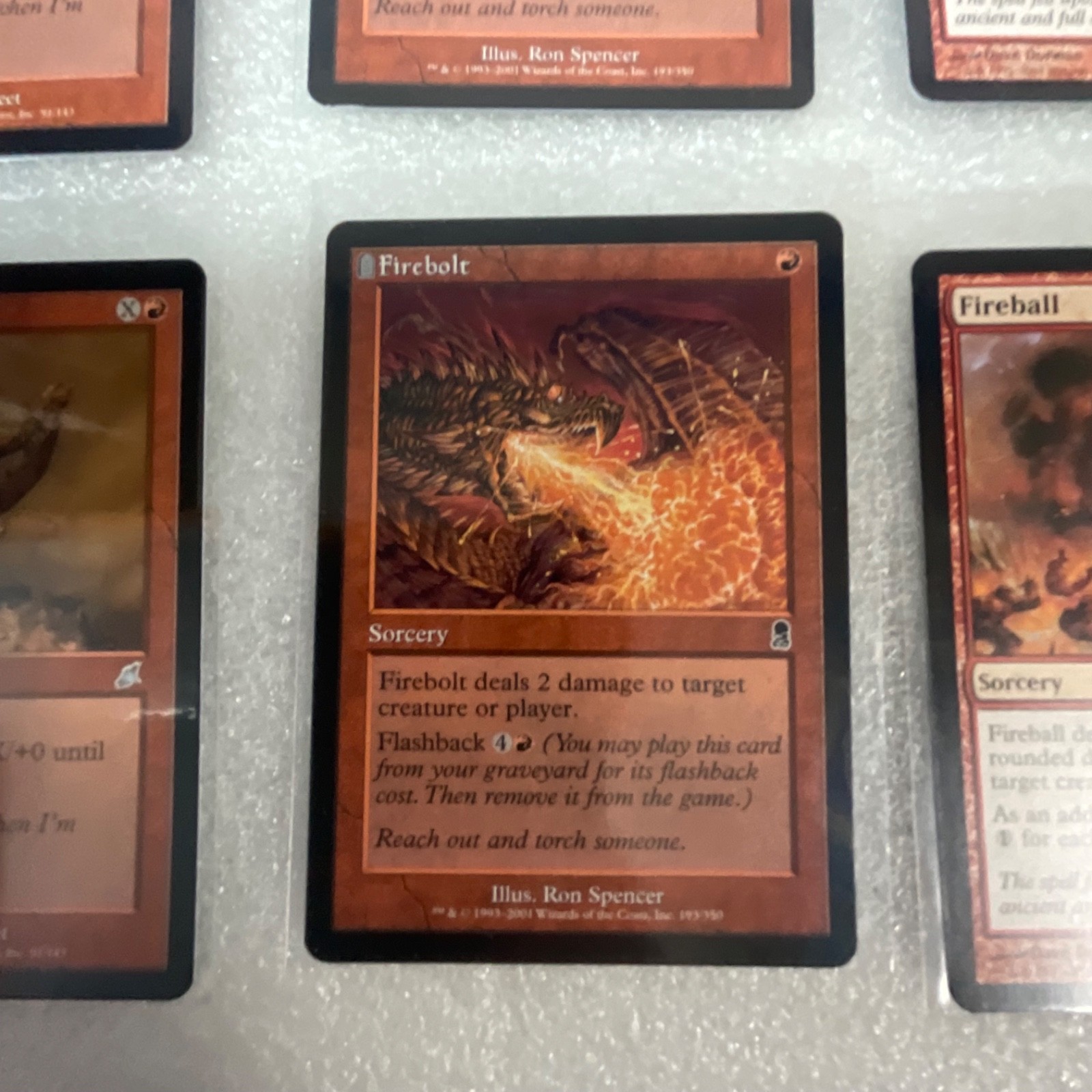 MTG Magic the Gathering Lot of 20 Red Odyssey Scourge Darksteel - Image 13