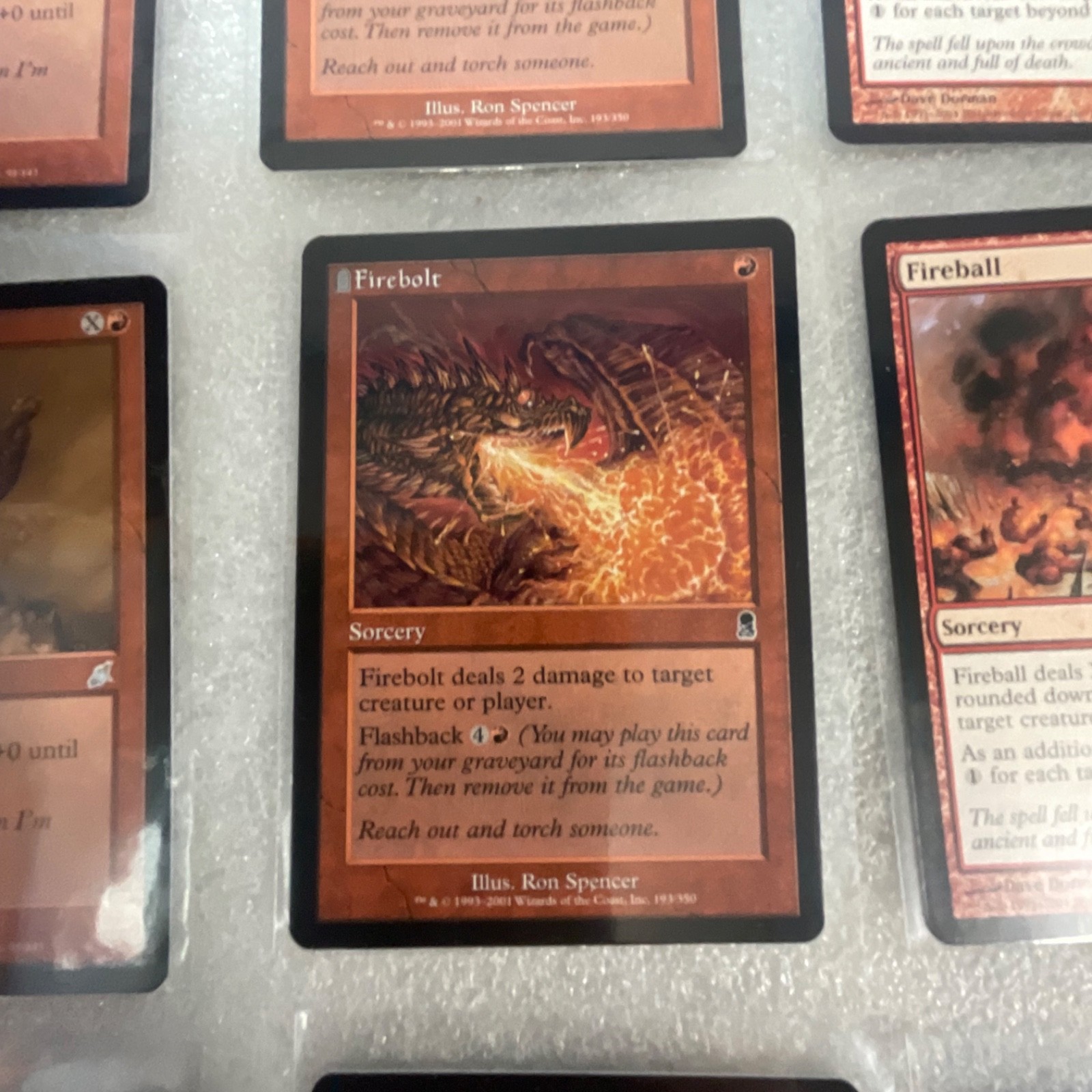 MTG Magic the Gathering Lot of 20 Red Odyssey Scourge Darksteel - Image 12
