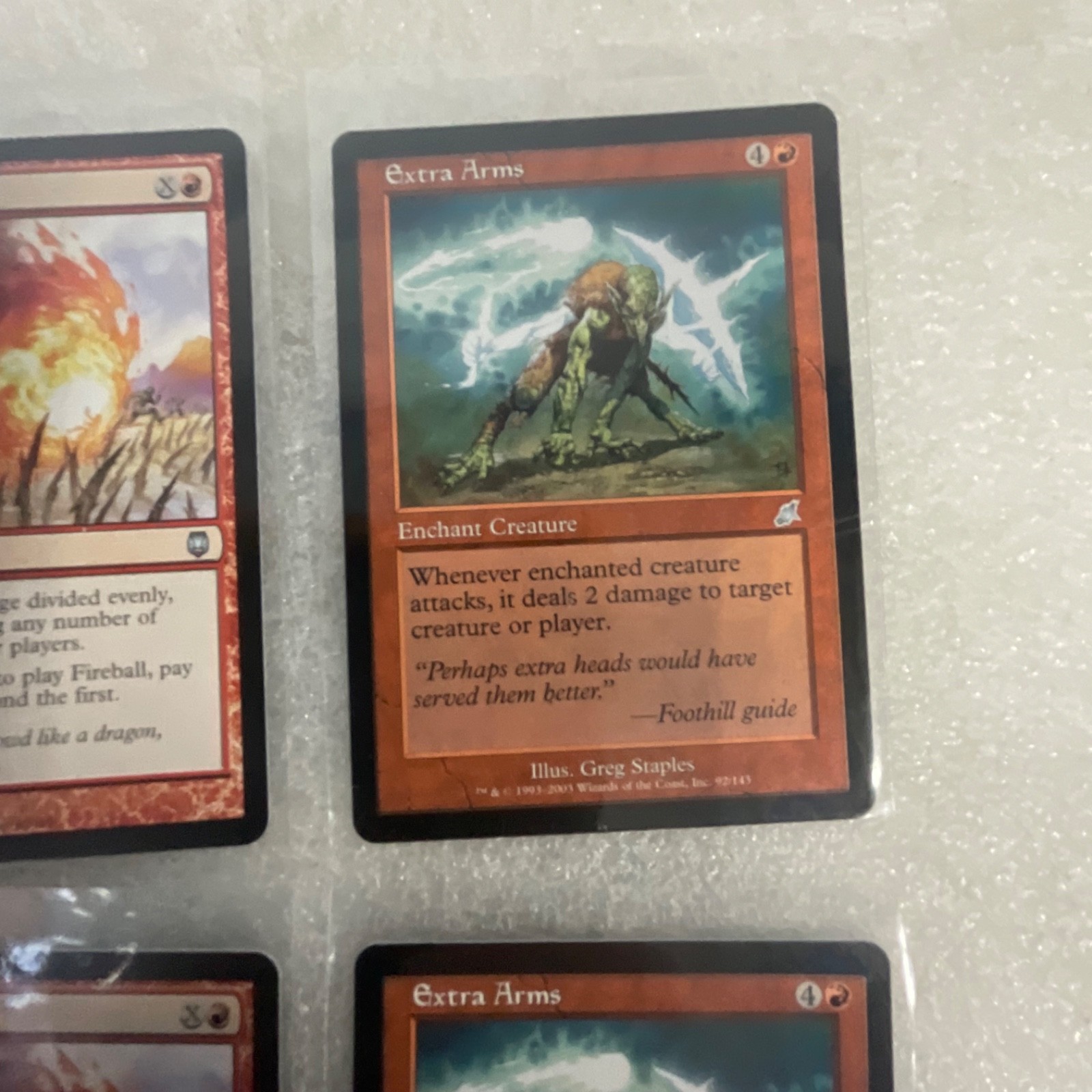 MTG Magic the Gathering Lot of 20 Red Odyssey Scourge Darksteel - Image 18