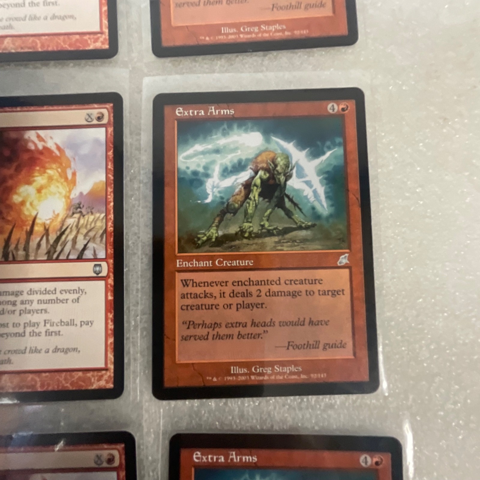 MTG Magic the Gathering Lot of 20 Red Odyssey Scourge Darksteel - Image 19