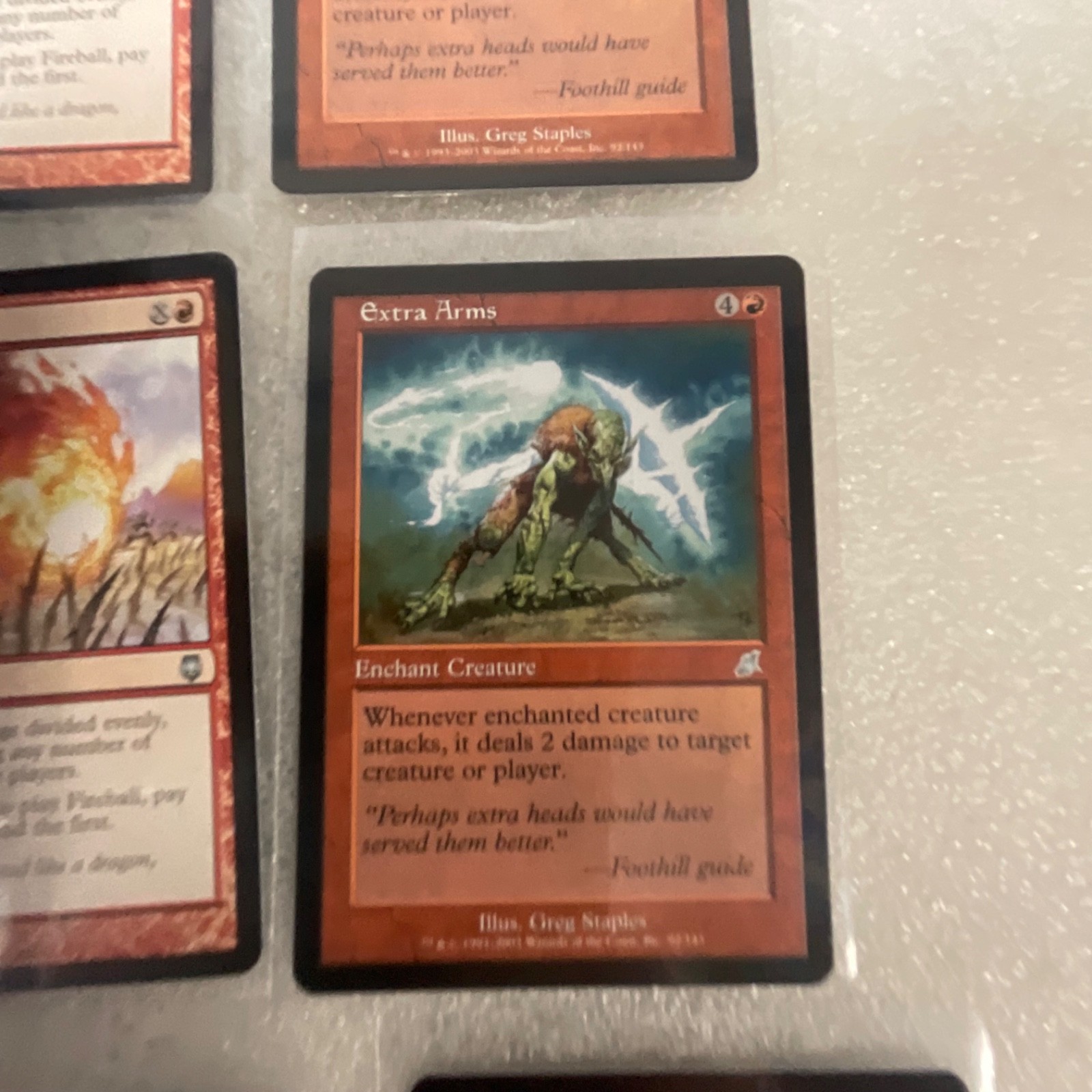 MTG Magic the Gathering Lot of 20 Red Odyssey Scourge Darksteel - Image 20