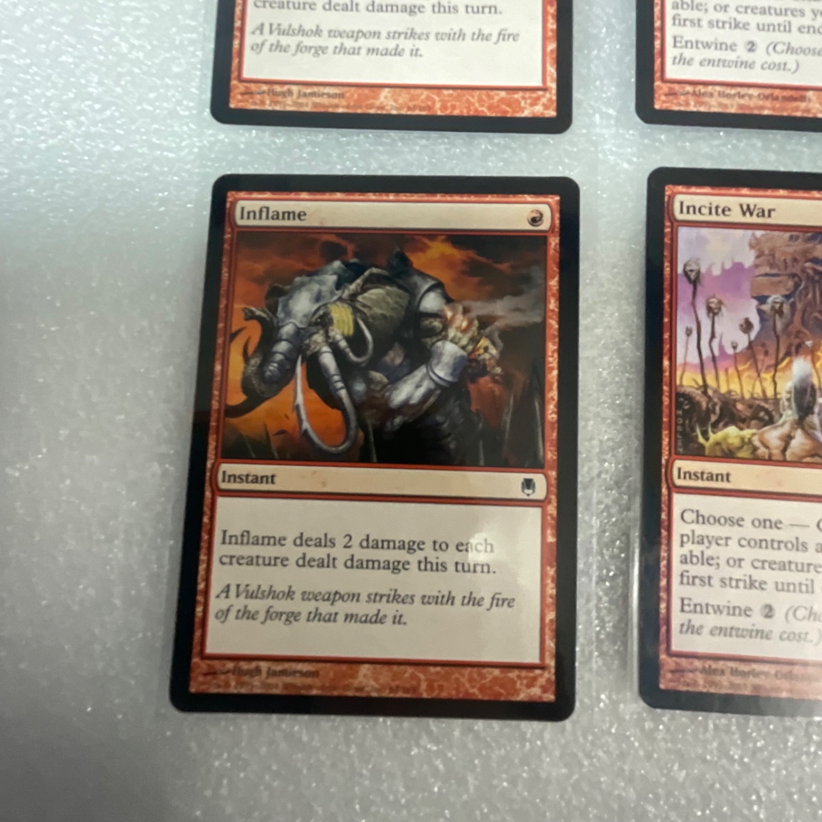 MTG Lot of 20 Red Mixed Sets Lightning Blast Gargadon - Image 6