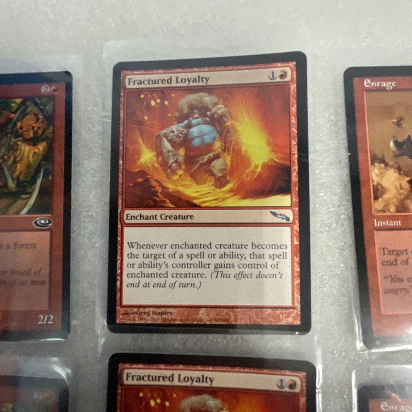 MTG Lot of 20 Red Mixed Planeshift Nemesis Mirrodin Scourge - Image 11