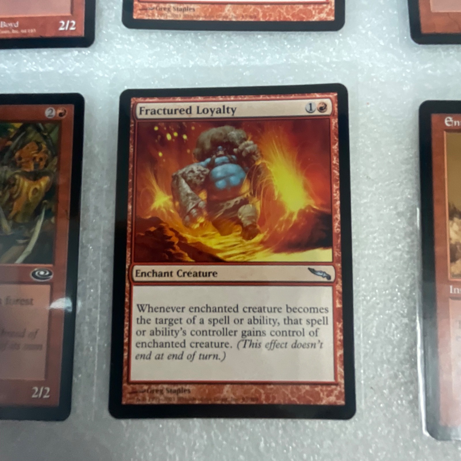MTG Lot of 20 Red Mixed Planeshift Nemesis Mirrodin Scourge - Image 14