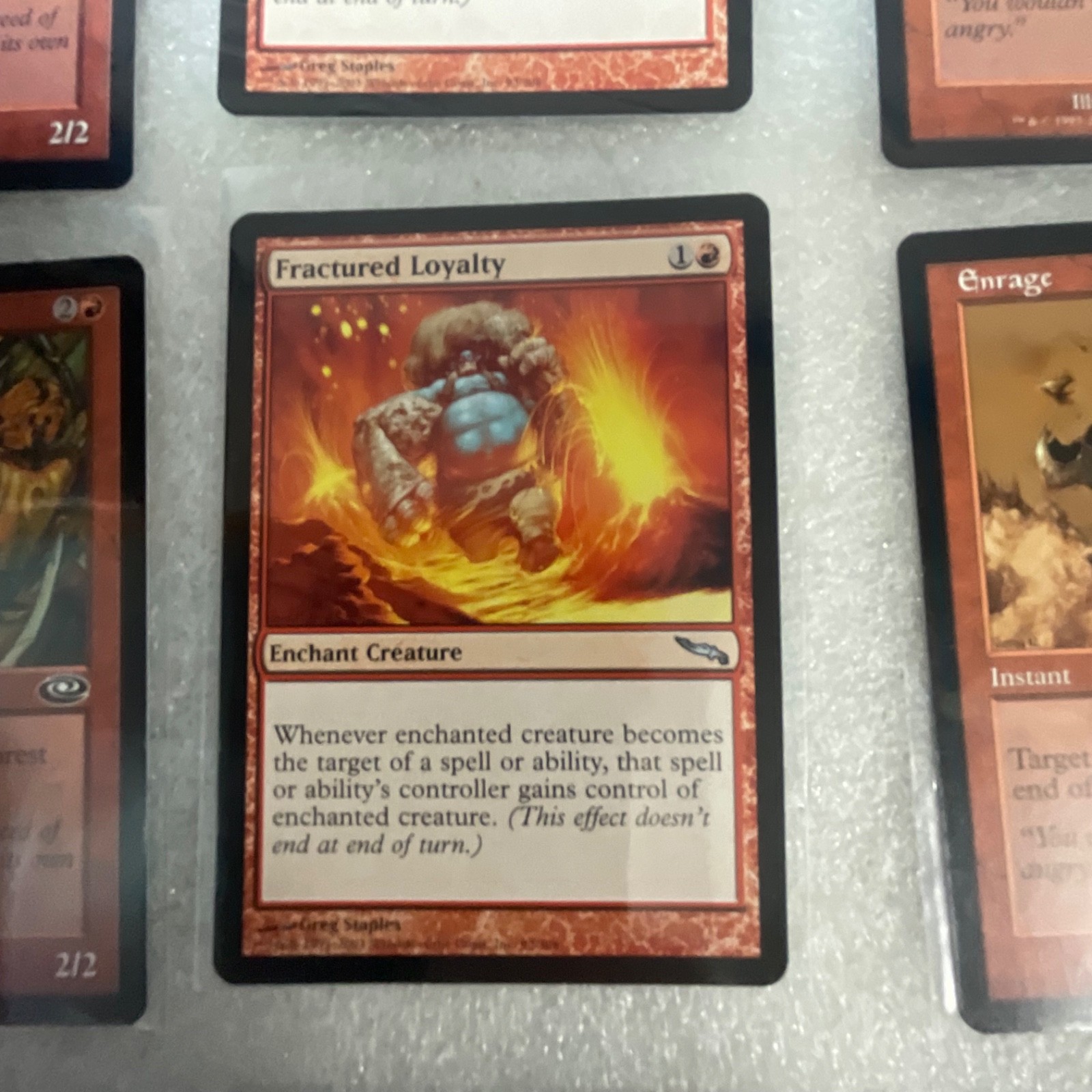 MTG Lot of 20 Red Mixed Planeshift Nemesis Mirrodin Scourge - Image 13