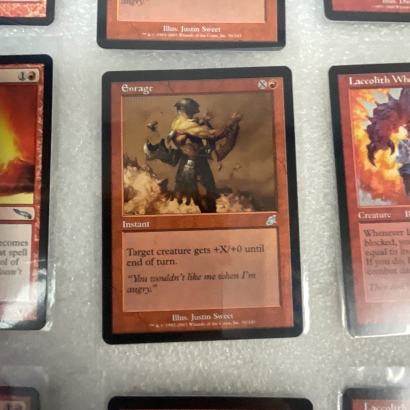 MTG Lot of 20 Red Mixed Planeshift Nemesis Mirrodin Scourge - Image 16