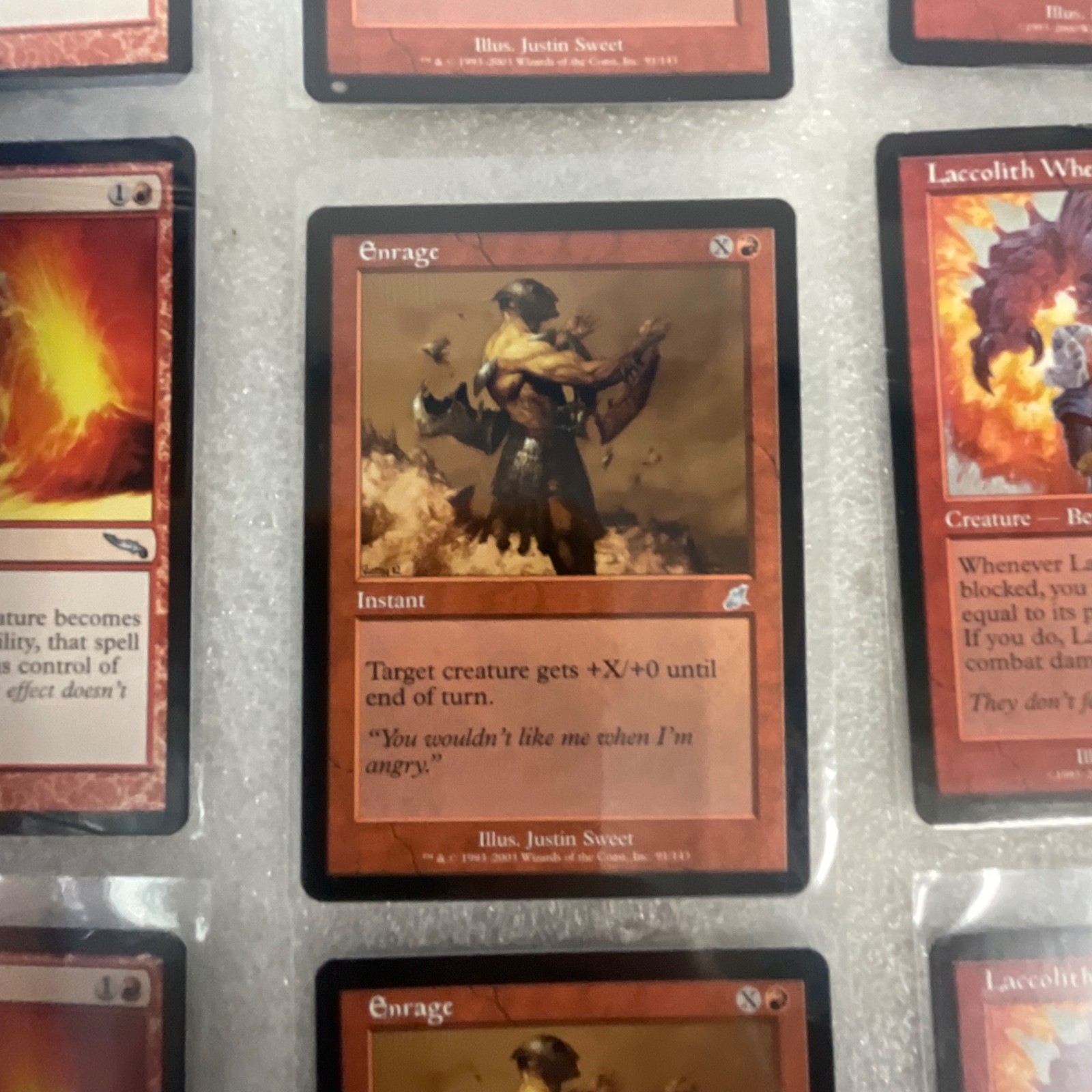 MTG Lot of 20 Red Mixed Planeshift Nemesis Mirrodin Scourge - Image 17