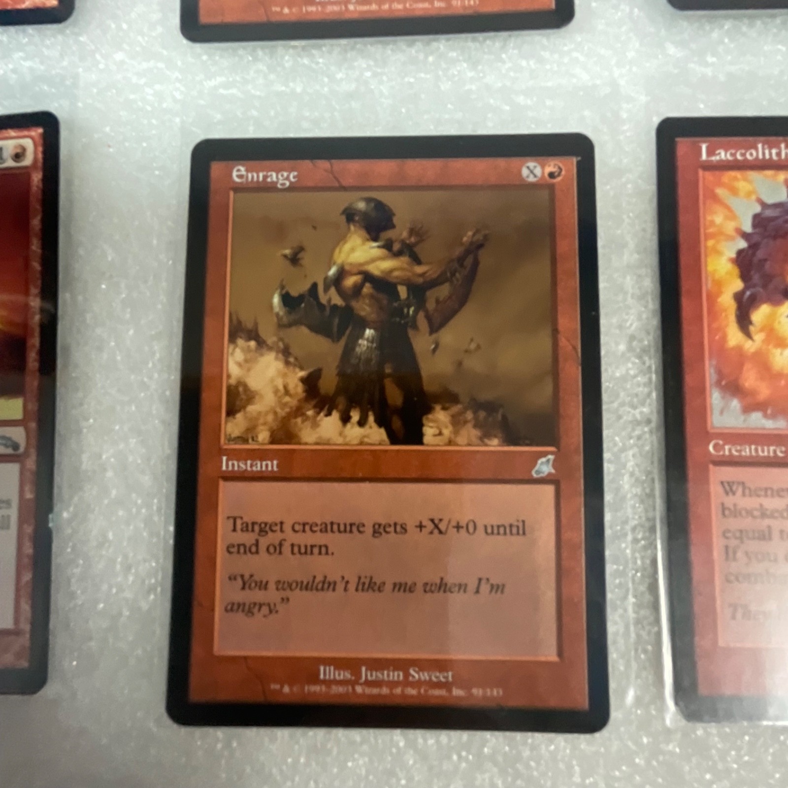 MTG Lot of 20 Red Mixed Planeshift Nemesis Mirrodin Scourge - Image 15