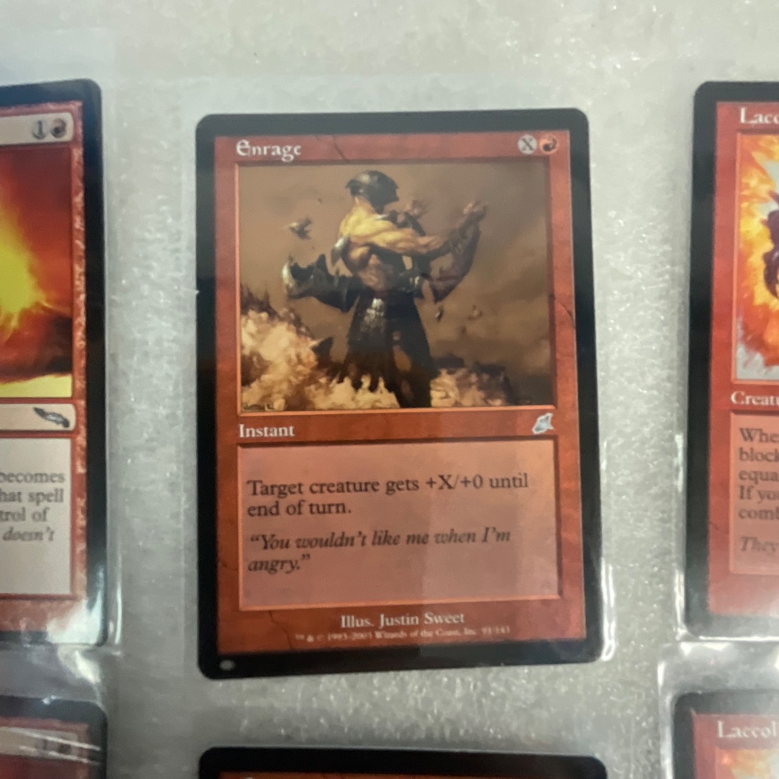 MTG Lot of 20 Red Mixed Planeshift Nemesis Mirrodin Scourge - Image 18