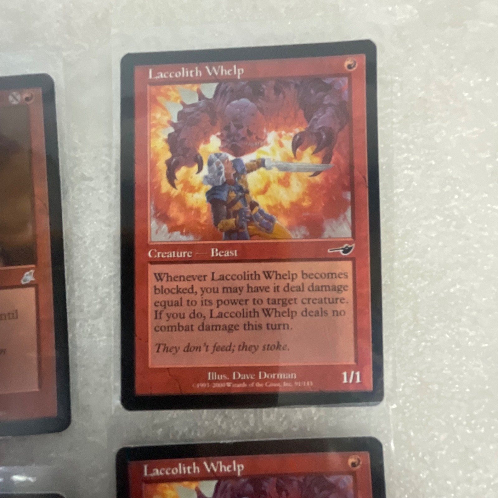 MTG Lot of 20 Red Mixed Planeshift Nemesis Mirrodin Scourge - Image 19