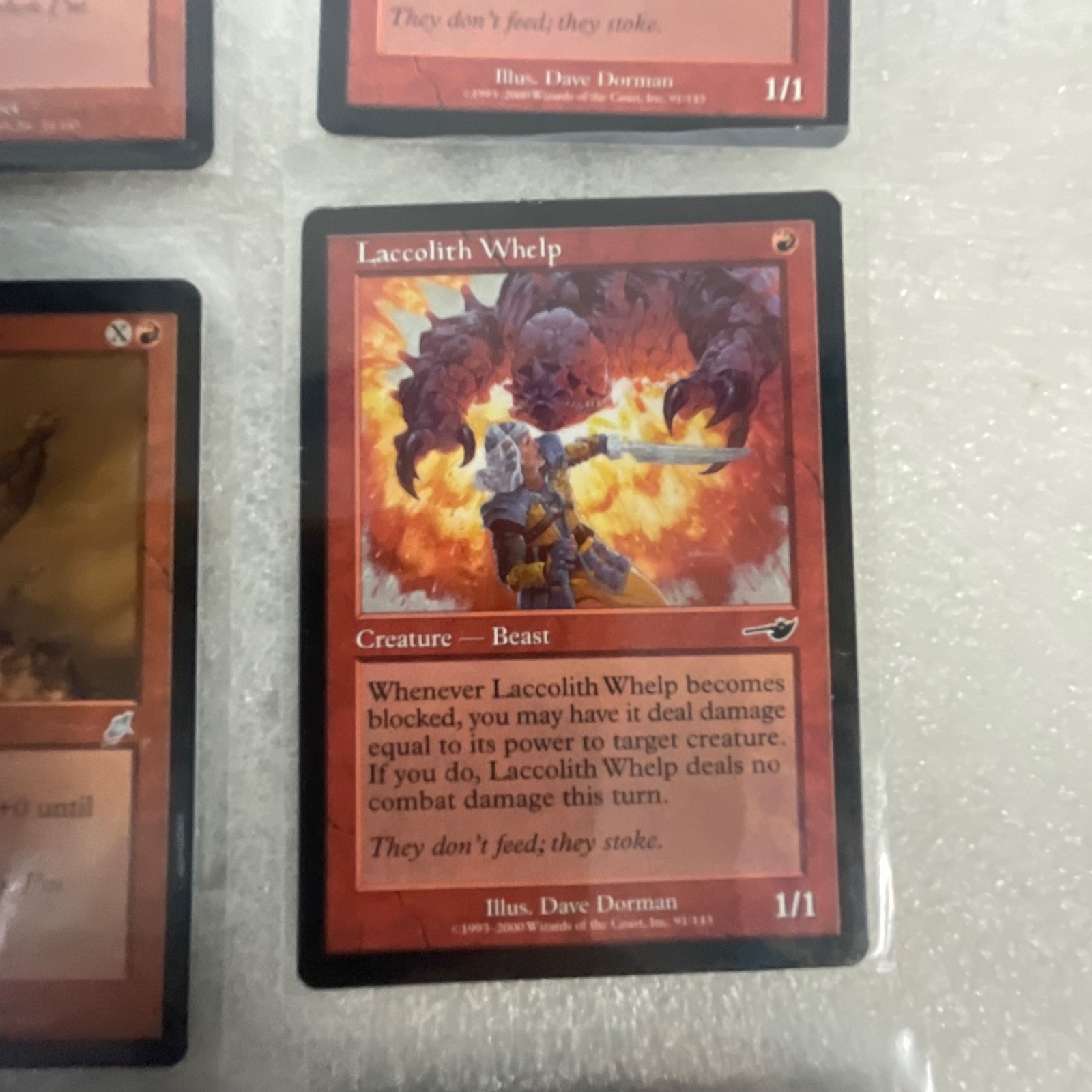 MTG Lot of 20 Red Mixed Planeshift Nemesis Mirrodin Scourge - Image 20