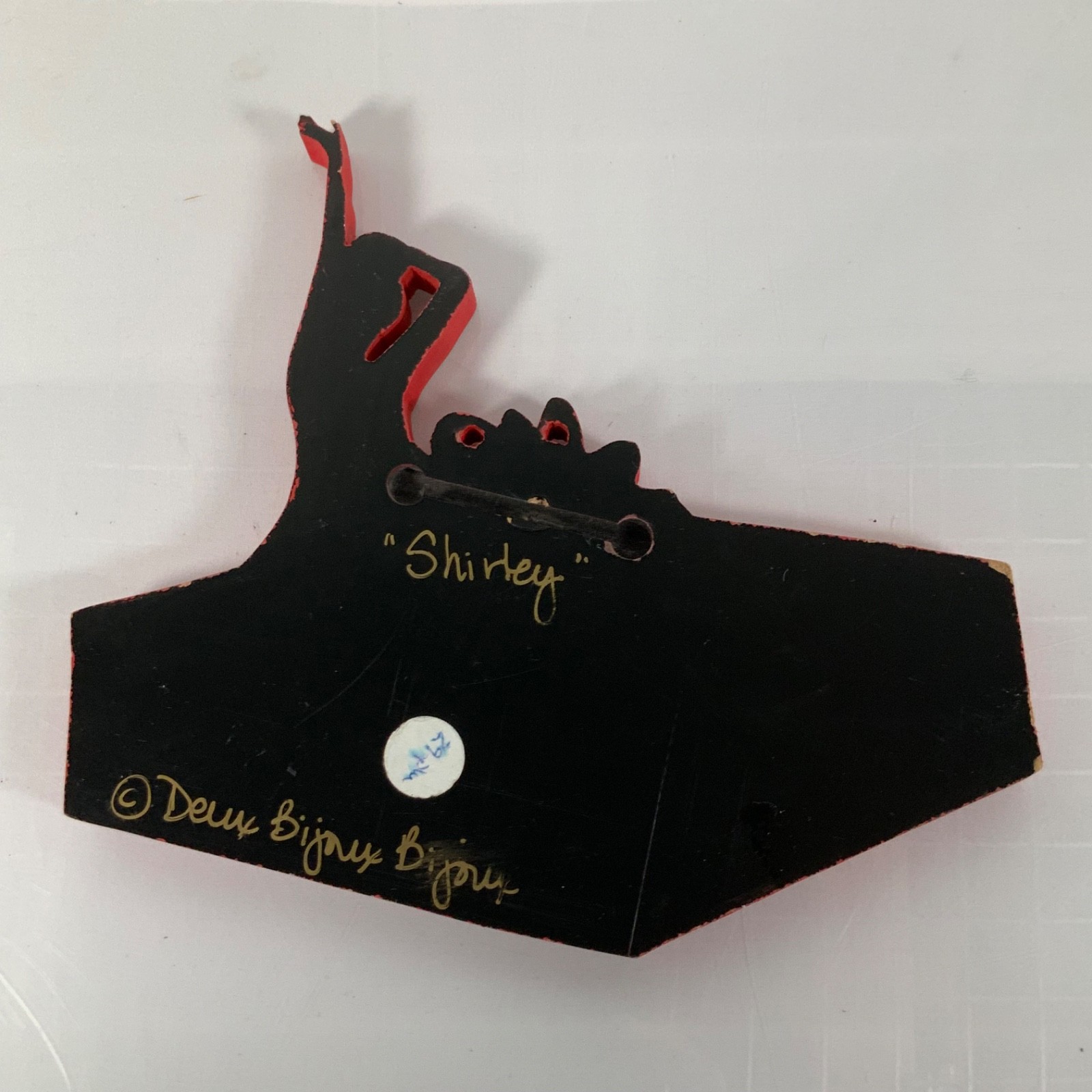 Bijoux Bijoux Shirley Dancer Quote Painted Wood Wall Plaque 9 in - Image 7
