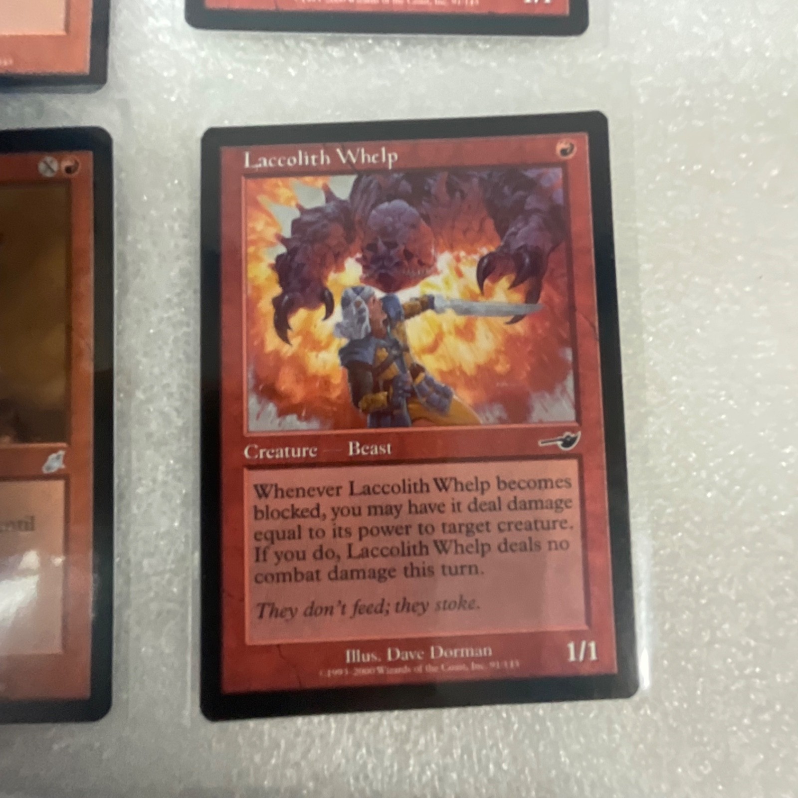 MTG Lot of 20 Red Mixed Planeshift Nemesis Mirrodin Scourge - Image 21