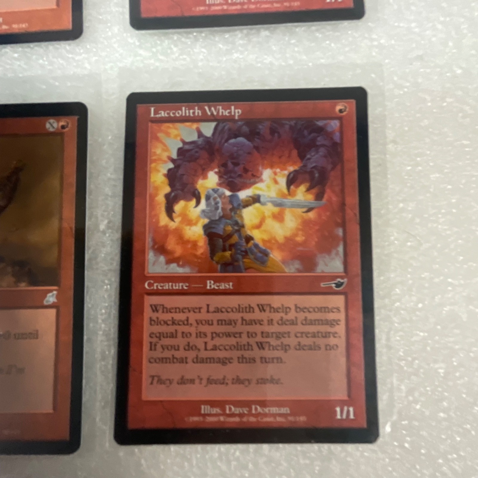 MTG Lot of 20 Red Mixed Planeshift Nemesis Mirrodin Scourge - Image 22