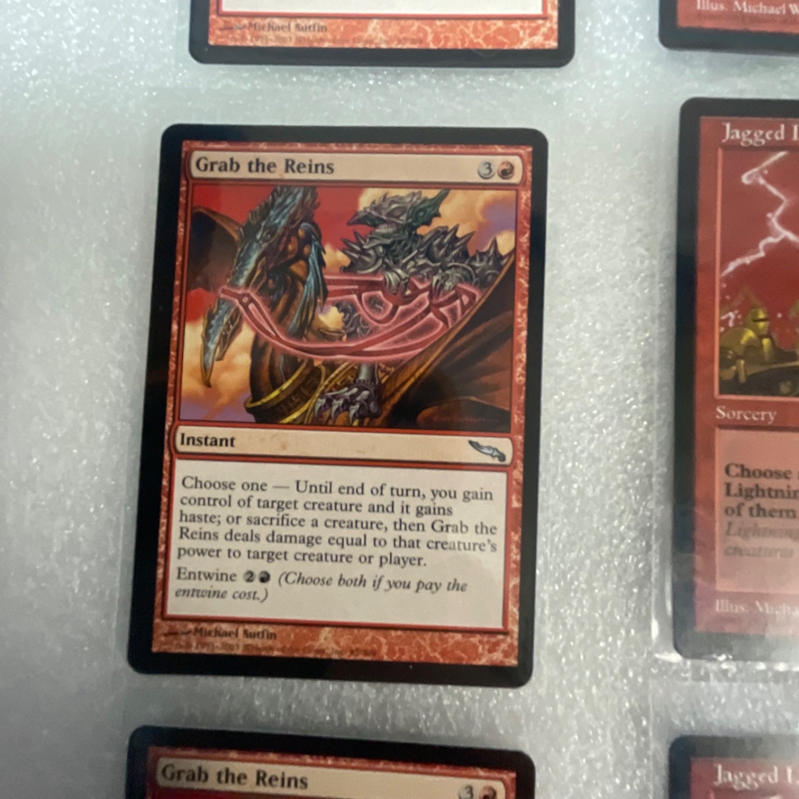 MTG Lot of 20 Red Grab the Reins Inflame Gray Ogre Mixed Sets - Image 5