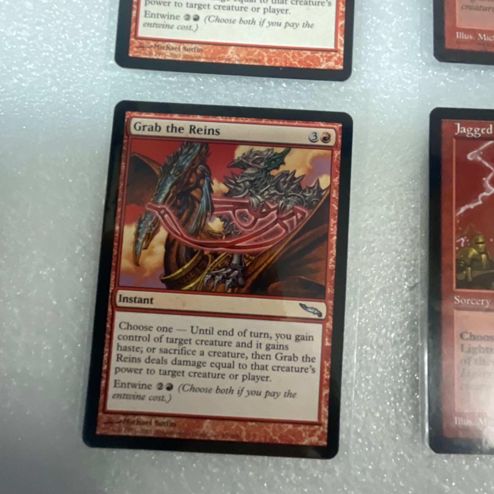 MTG Lot of 20 Red Grab the Reins Inflame Gray Ogre Mixed Sets - Image 6