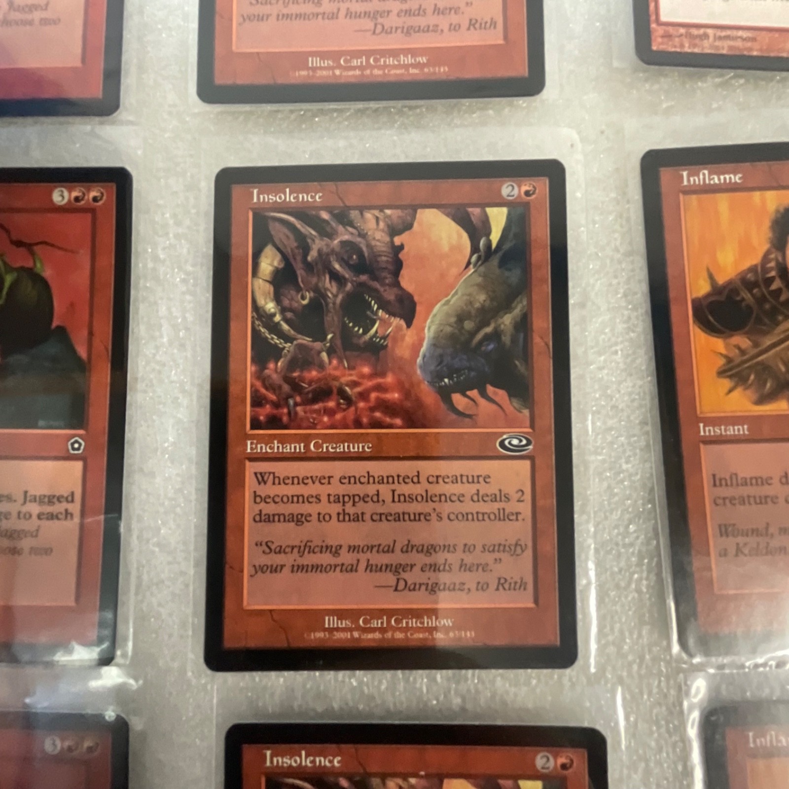 MTG Lot of 20 Red Grab the Reins Inflame Gray Ogre Mixed Sets - Image 12