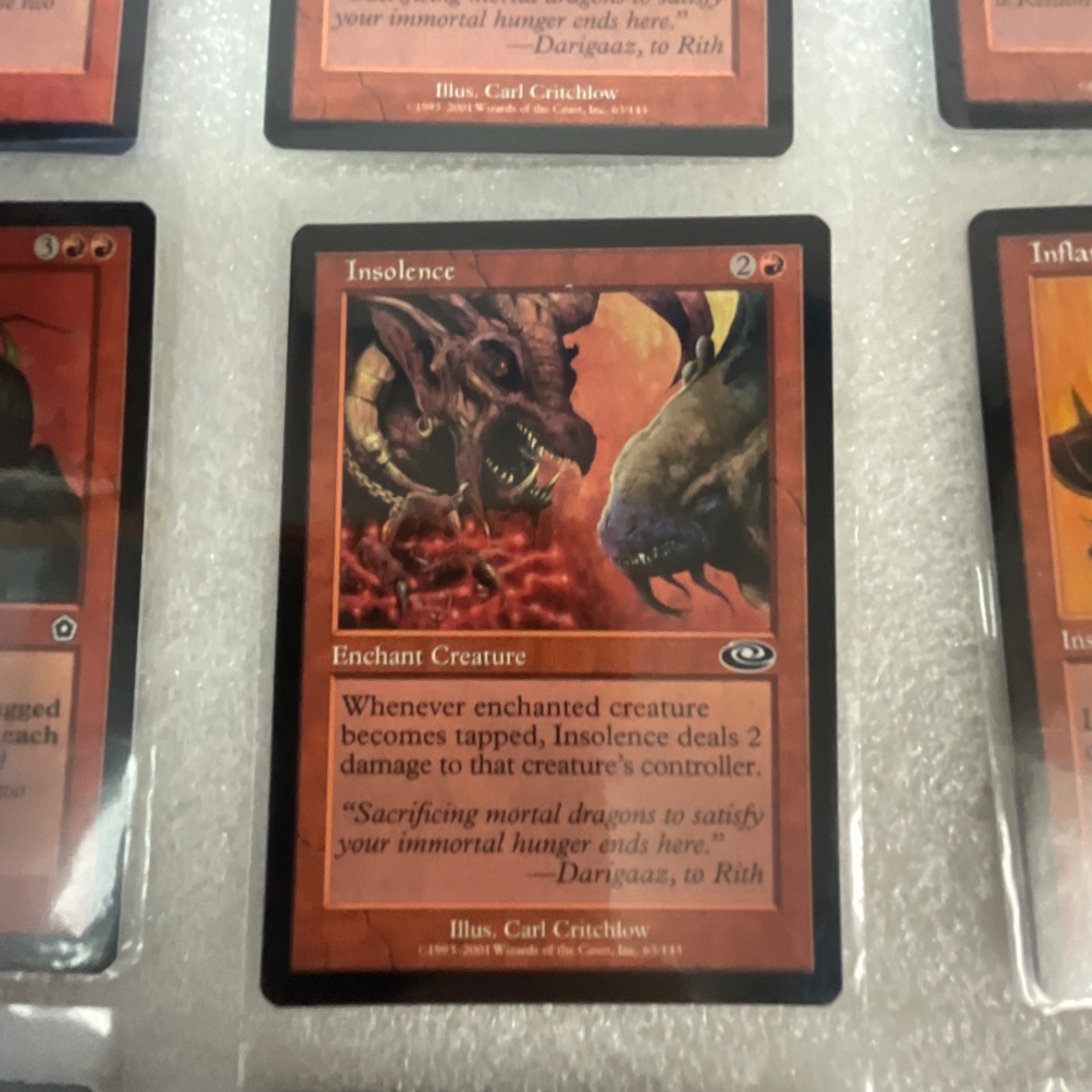 MTG Lot of 20 Red Grab the Reins Inflame Gray Ogre Mixed Sets - Image 13