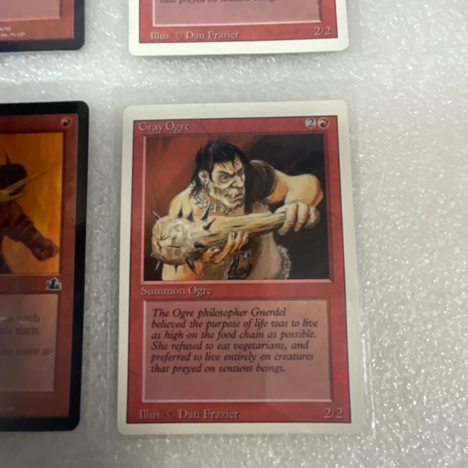 MTG Lot of 20 Red Grab the Reins Inflame Gray Ogre Mixed Sets - Image 22