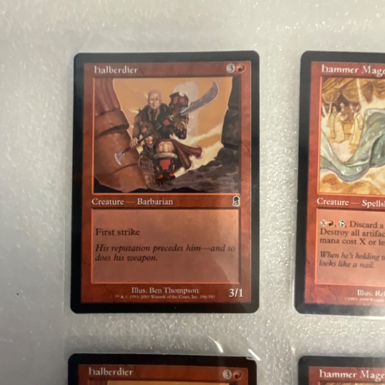 MTG Lot of 20 Red Cards Hooded Kavu Hunter Sliver Mixed Sets - Image 3
