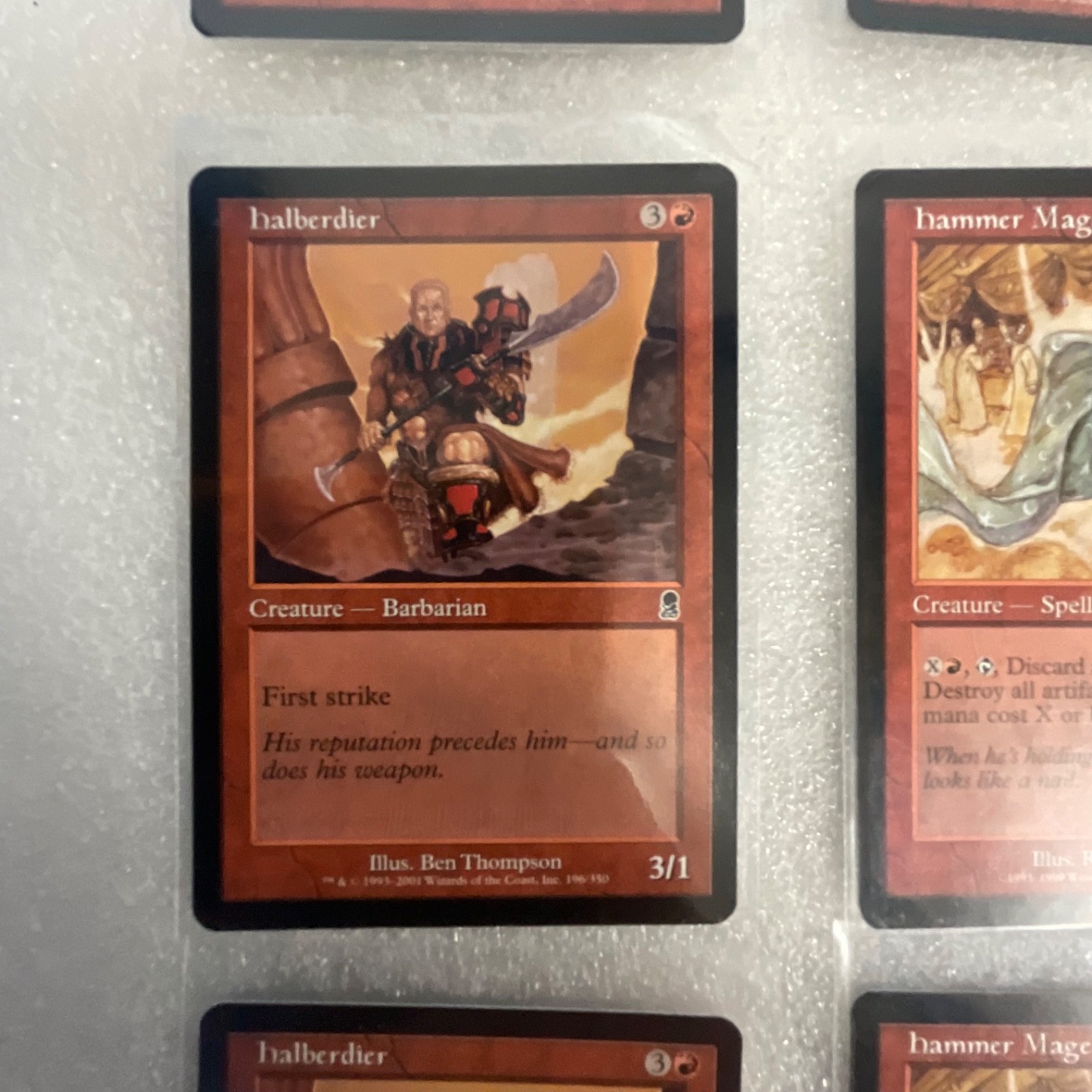 MTG Lot of 20 Red Cards Hooded Kavu Hunter Sliver Mixed Sets - Image 4