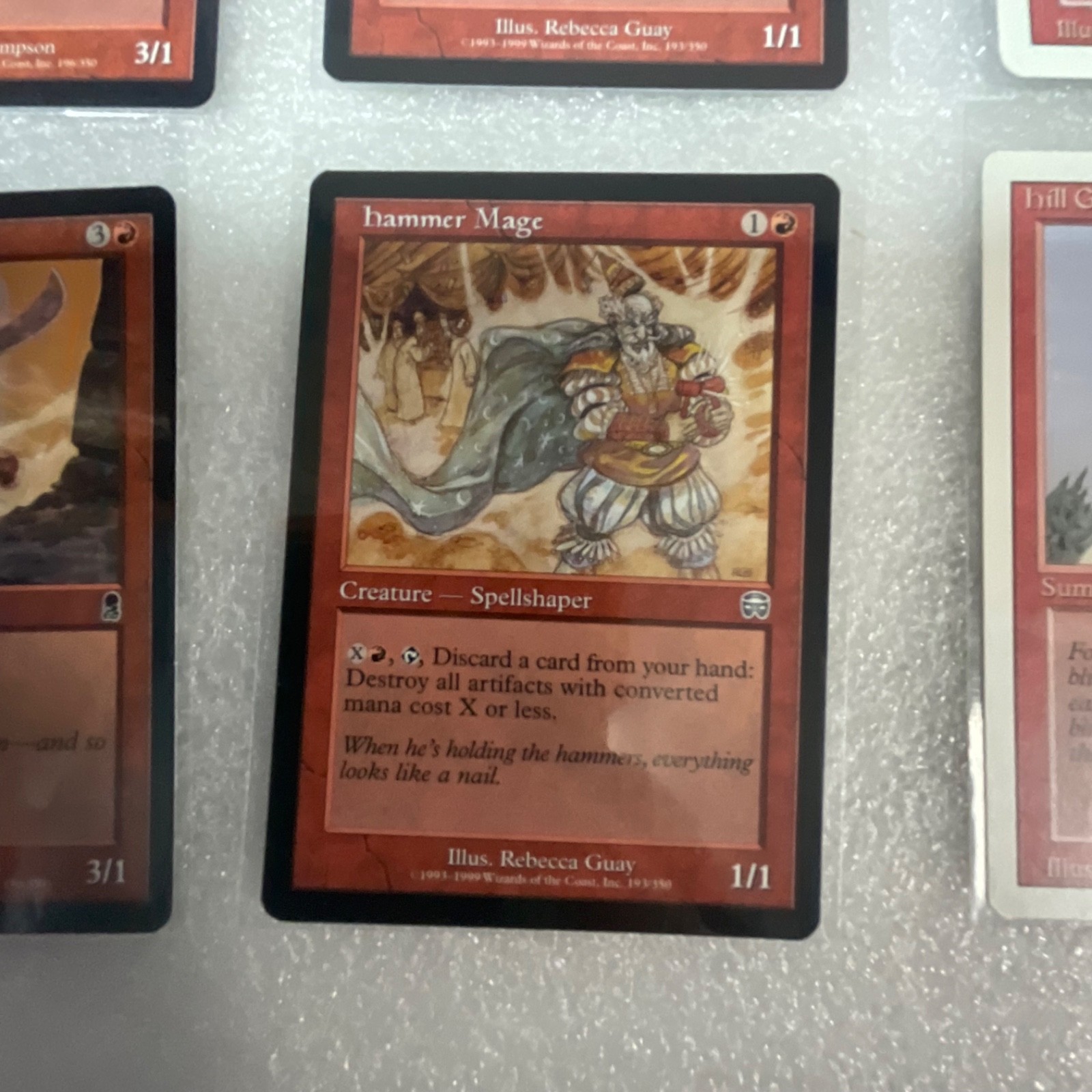 MTG Lot of 20 Red Cards Hooded Kavu Hunter Sliver Mixed Sets - Image 7