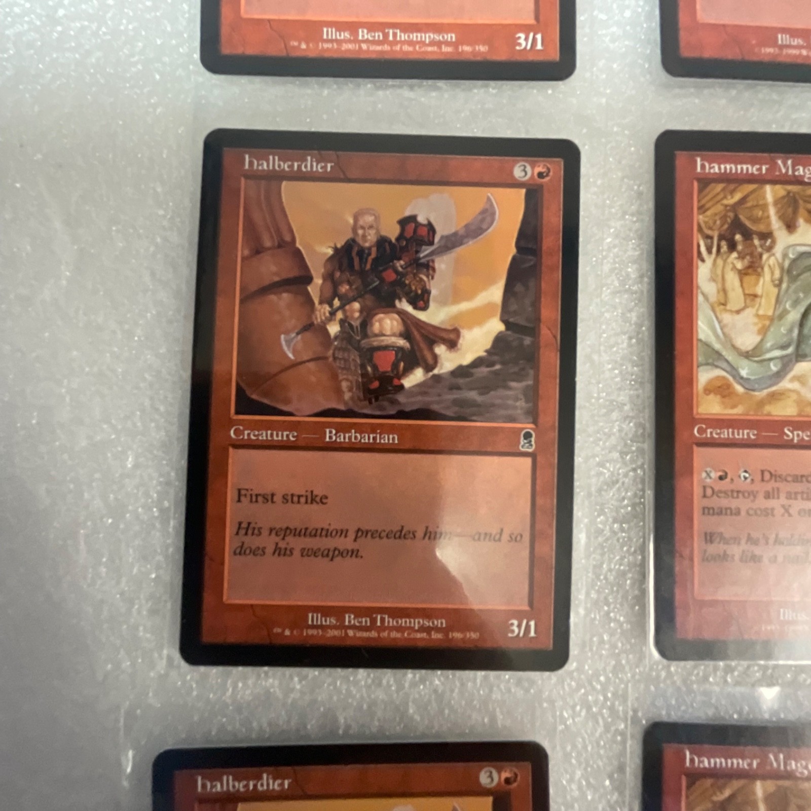 MTG Lot of 20 Red Cards Hooded Kavu Hunter Sliver Mixed Sets - Image 5