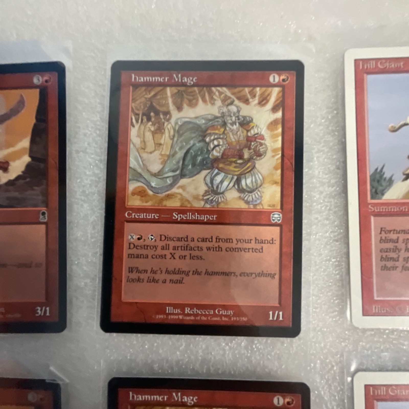 MTG Lot of 20 Red Cards Hooded Kavu Hunter Sliver Mixed Sets - Image 10