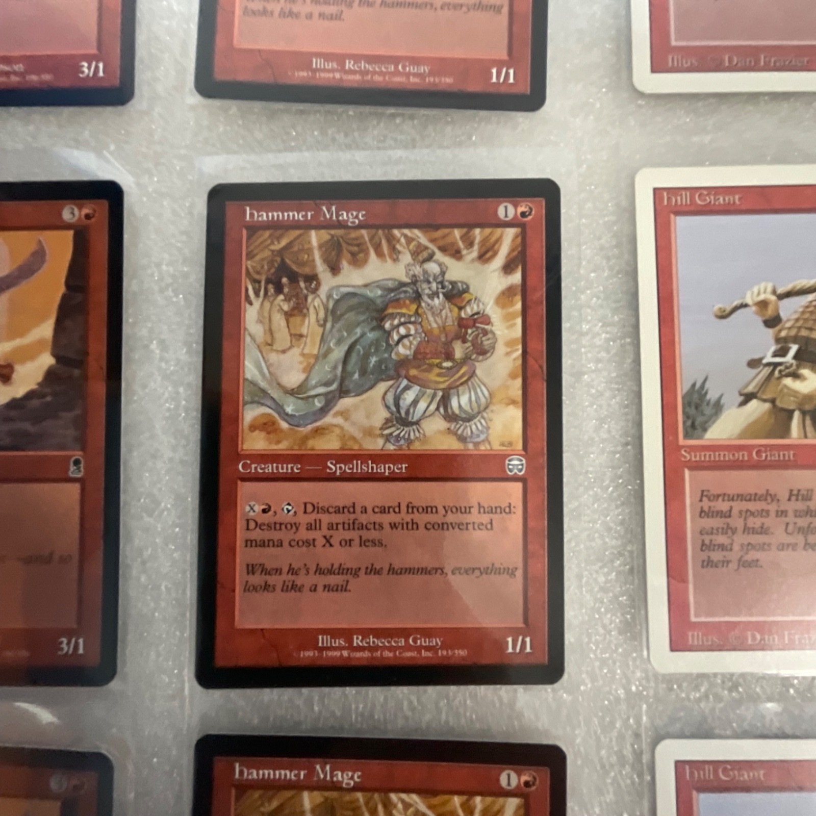 MTG Lot of 20 Red Cards Hooded Kavu Hunter Sliver Mixed Sets - Image 9