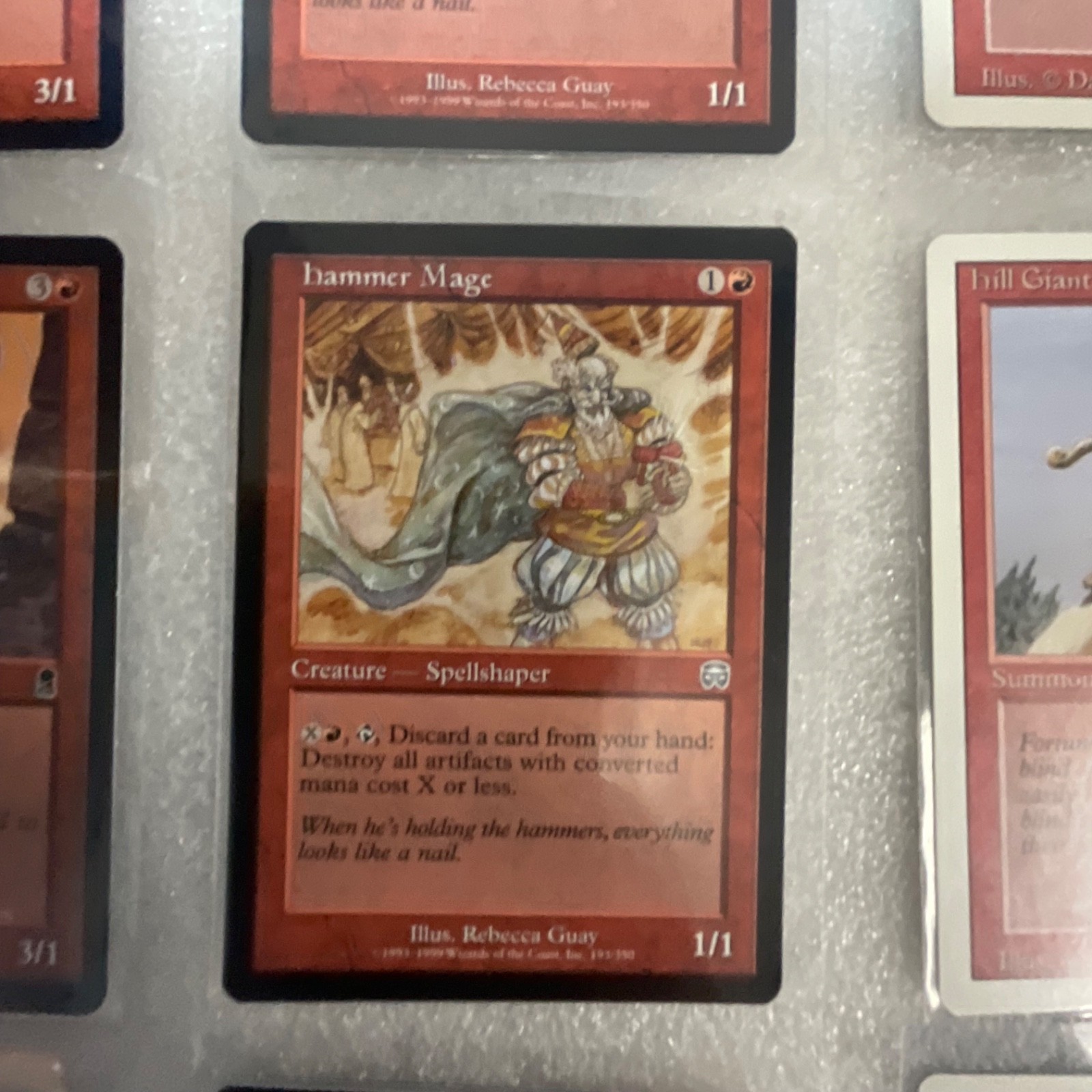 MTG Lot of 20 Red Cards Hooded Kavu Hunter Sliver Mixed Sets - Image 8
