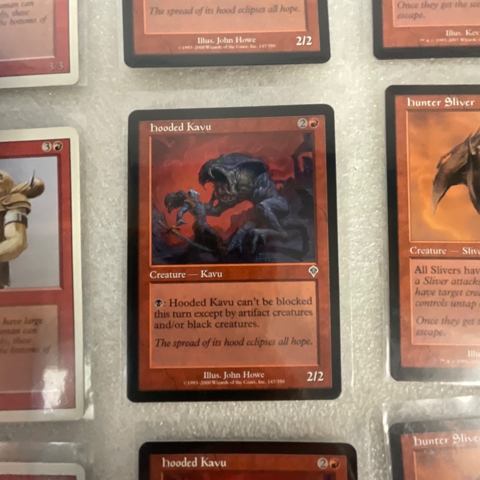 MTG Lot of 20 Red Cards Hooded Kavu Hunter Sliver Mixed Sets - Image 17
