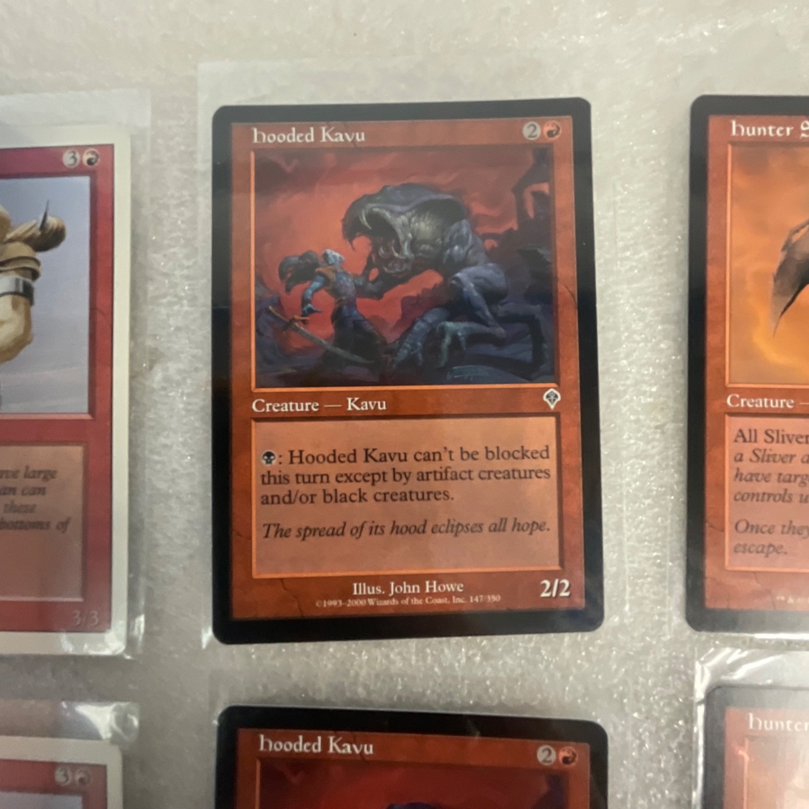 MTG Lot of 20 Red Cards Hooded Kavu Hunter Sliver Mixed Sets - Image 18