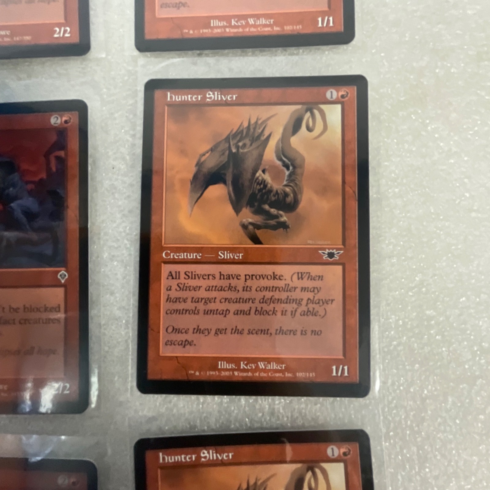 MTG Lot of 20 Red Cards Hooded Kavu Hunter Sliver Mixed Sets - Image 20