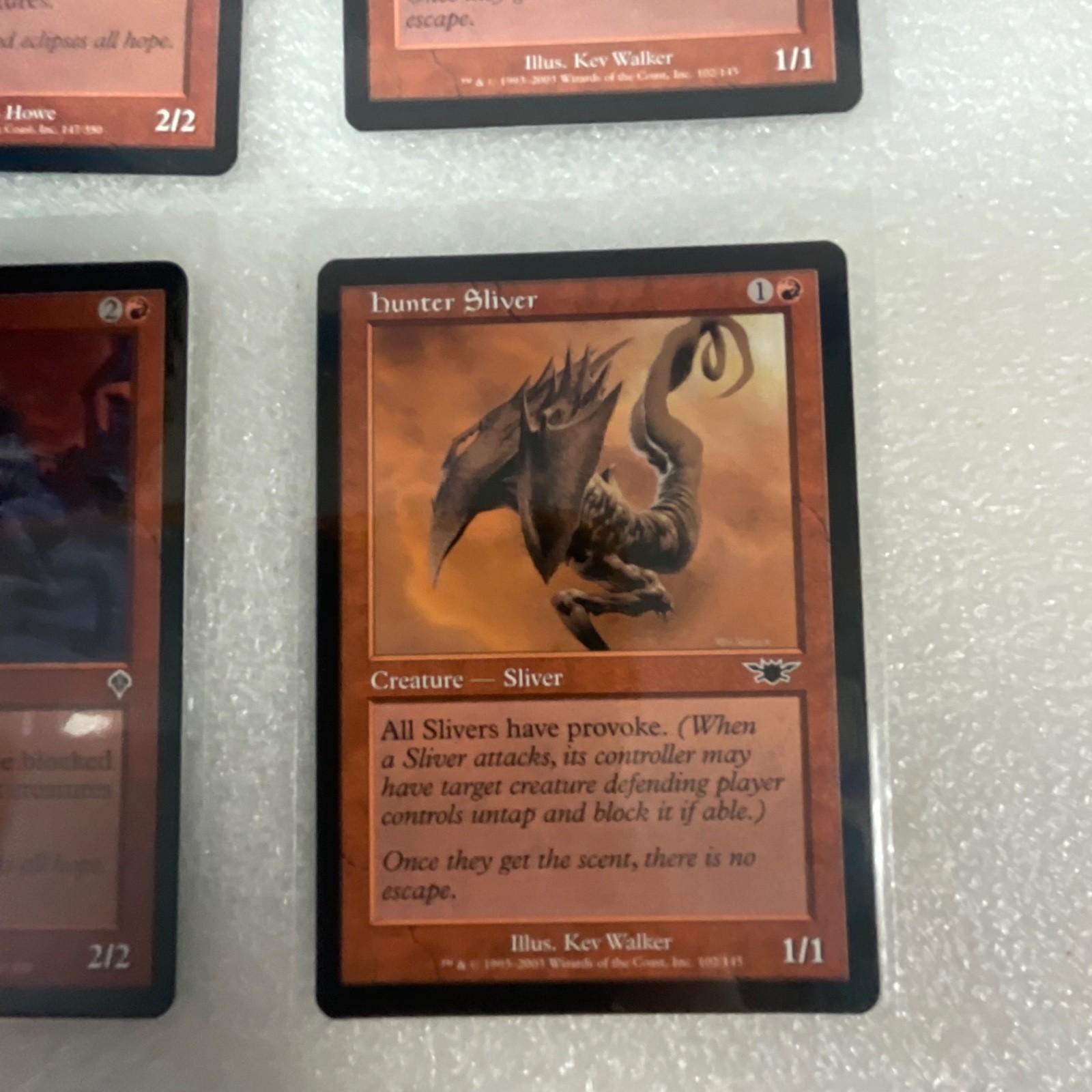 MTG Lot of 20 Red Cards Hooded Kavu Hunter Sliver Mixed Sets - Image 22