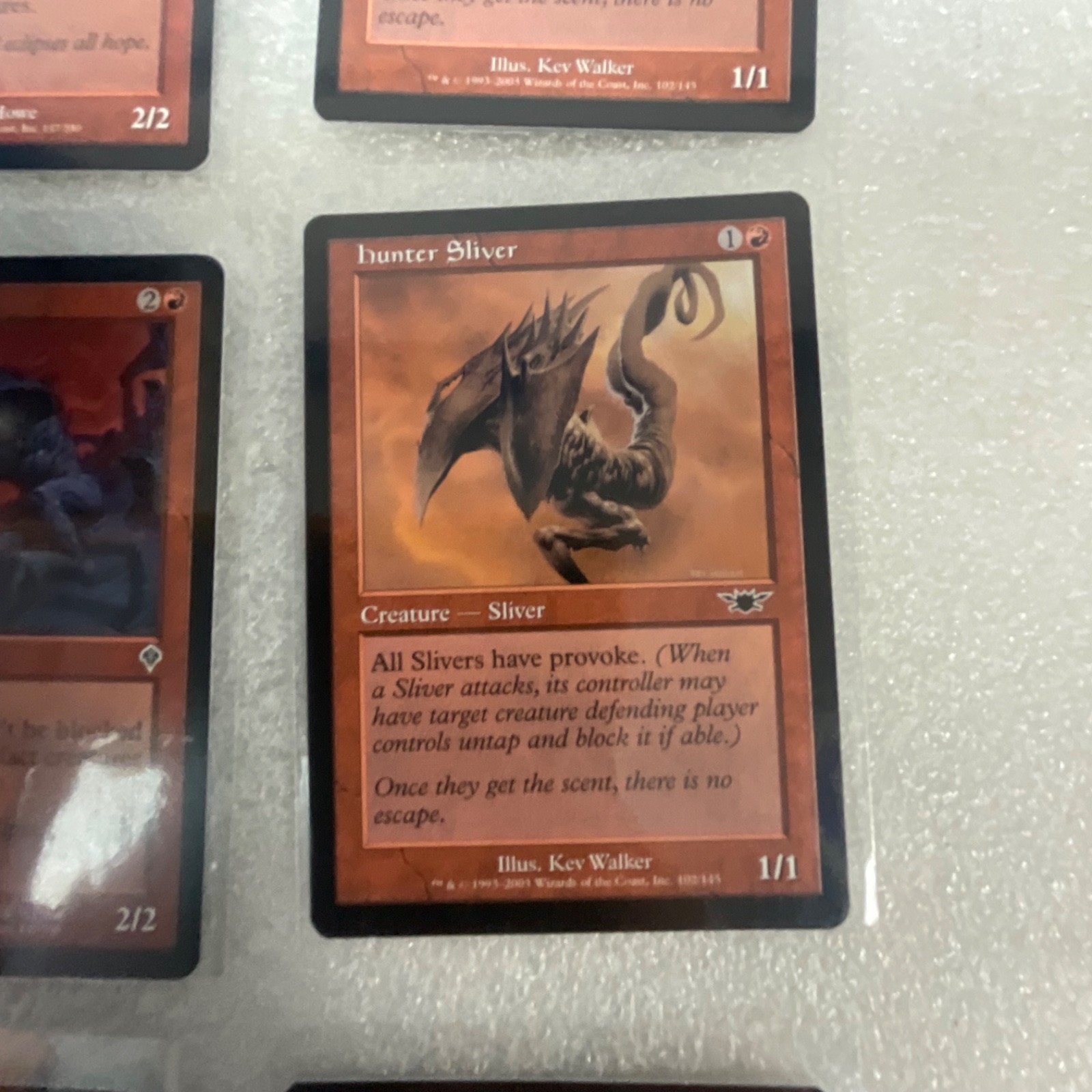 MTG Lot of 20 Red Cards Hooded Kavu Hunter Sliver Mixed Sets - Image 21